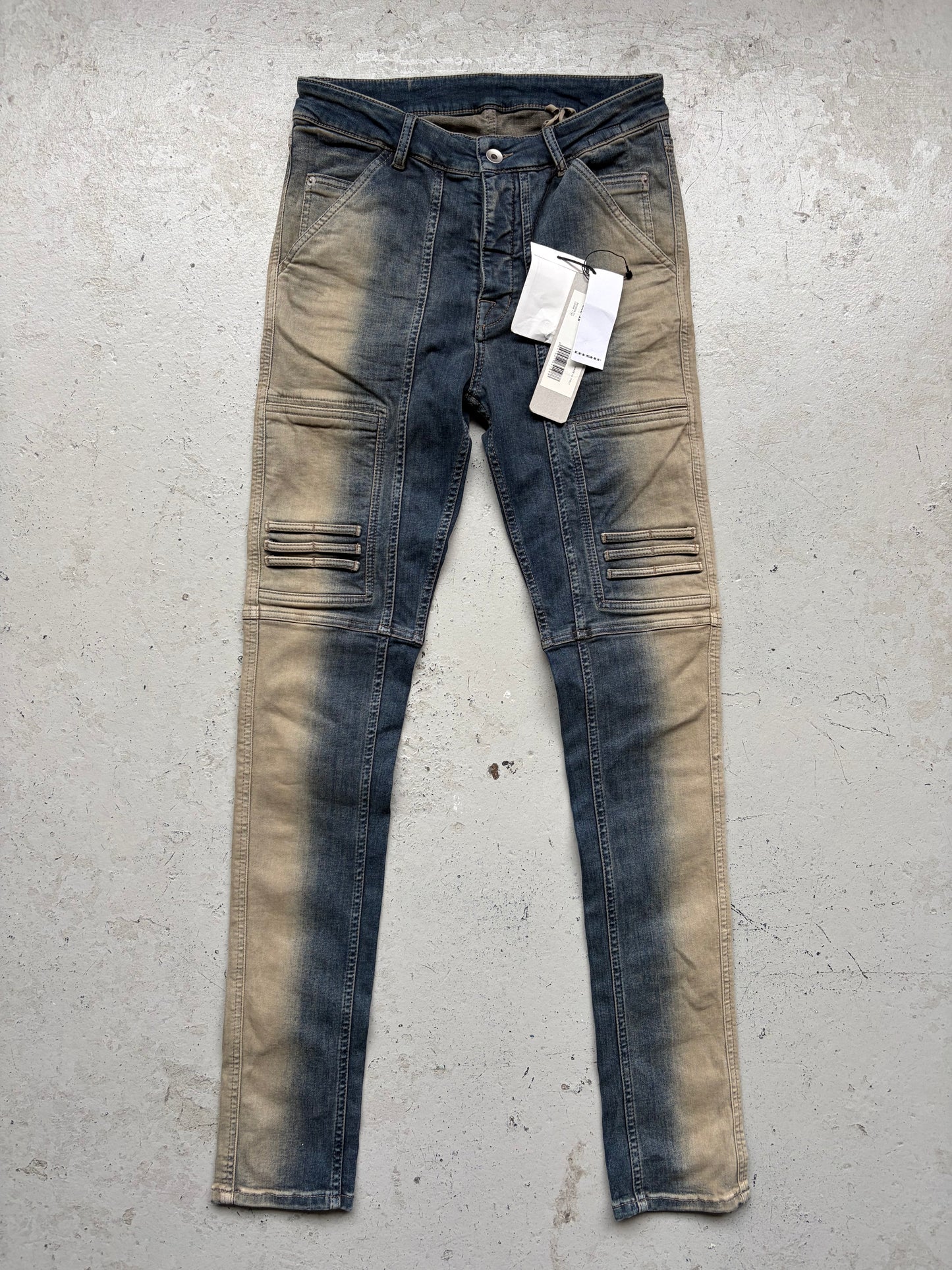 Rick Owens DRKSHDW Mineral Pearl Degrade Nagakin Bottoms (XS)