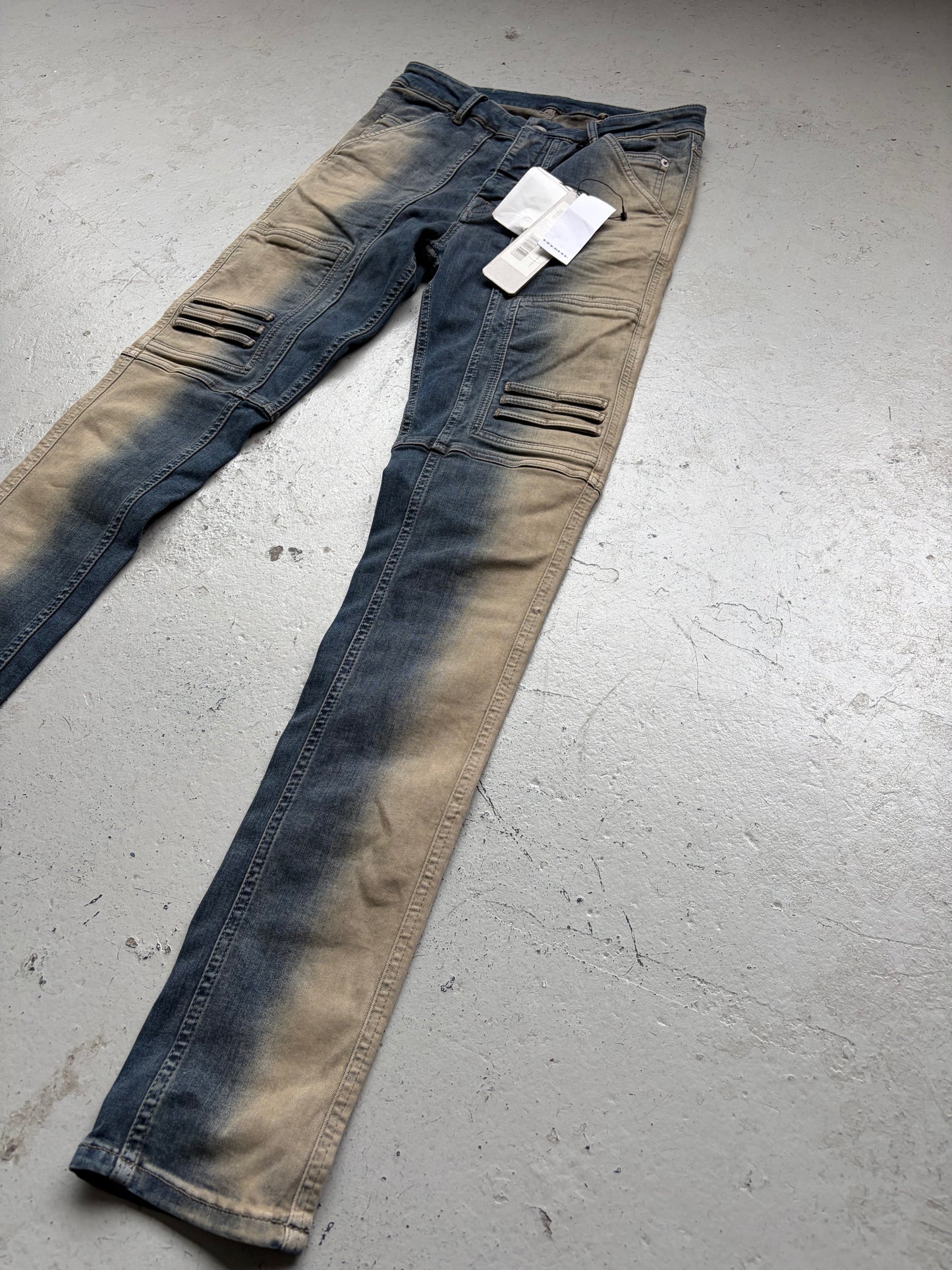 Rick Owens DRKSHDW Mineral Pearl Degrade Nagakin Bottoms (XS)