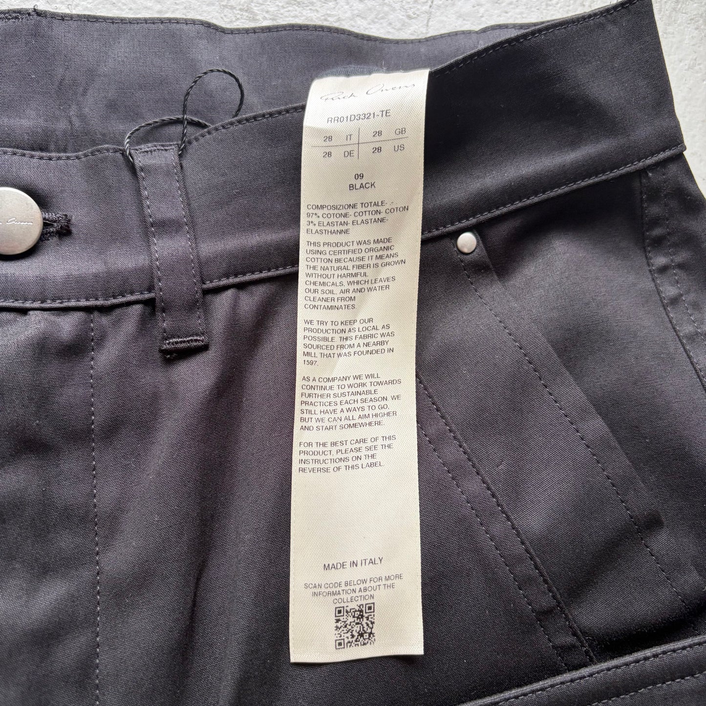 Rick Owens SS24 LIDO Black Stefan Cargos (28)