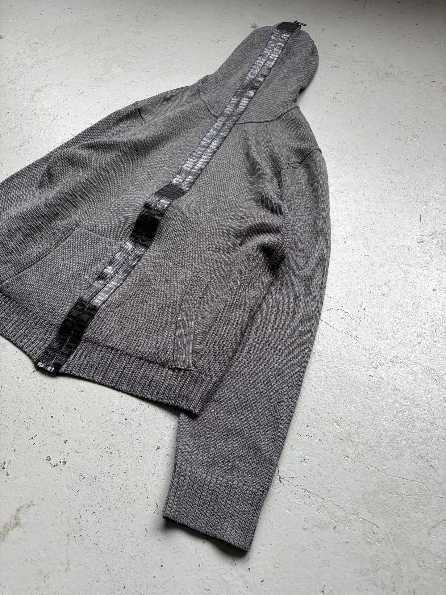 Dirk Birkkenbergs Grey Zip Up Hoodie (3XL)