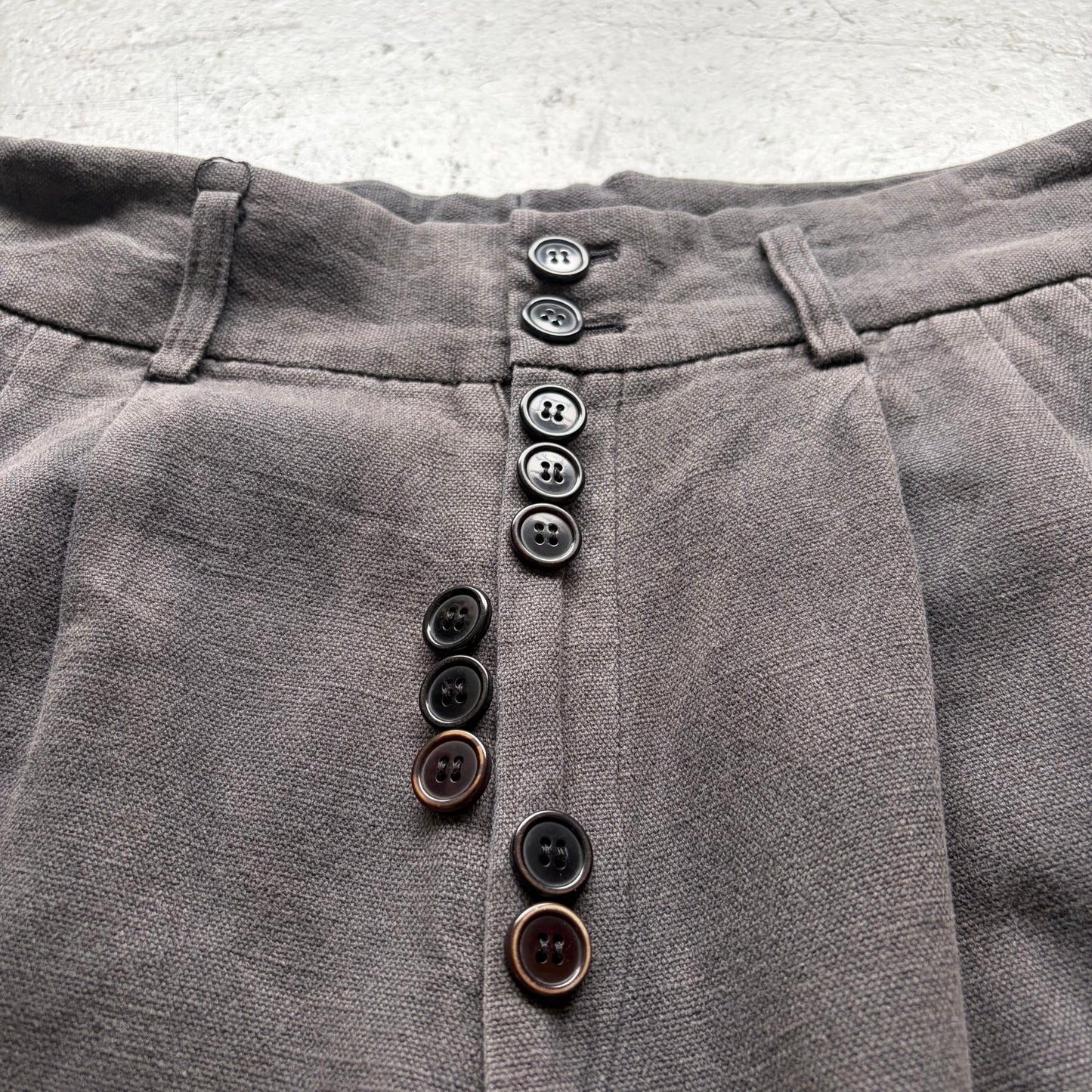 Comme Des Garcons 80's Canvas Button Bottoms (M)