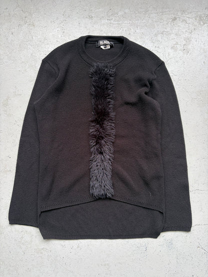 Comme Des Garcons Black 2023 Ribbed Sweater (L)