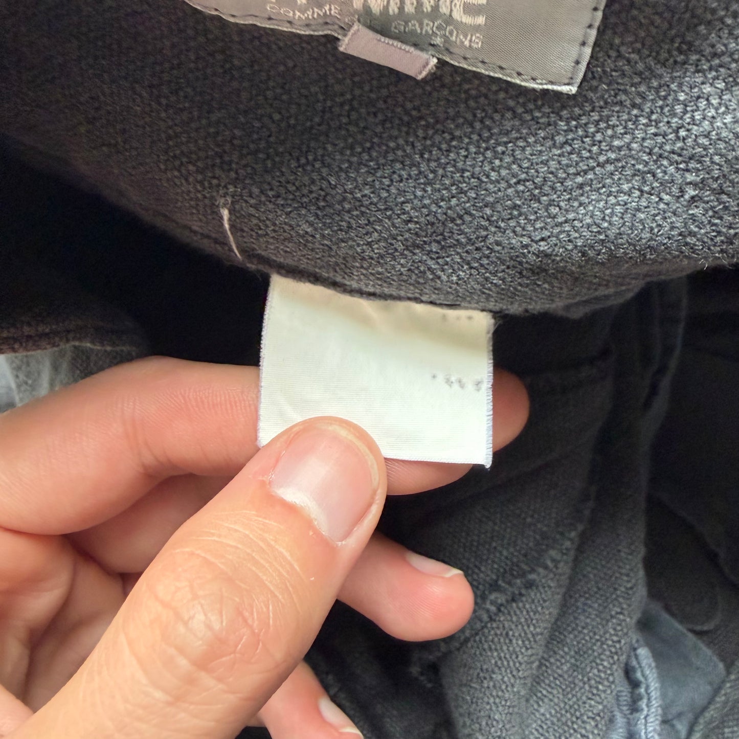 Comme Des Garcons 80's Canvas Button Bottoms (M)