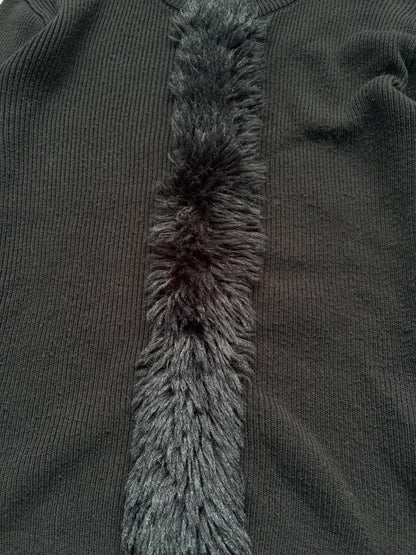 Comme Des Garcons Black 2023 Ribbed Sweater (L)