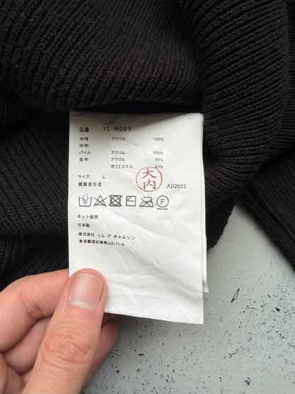 Comme Des Garcons Black 2023 Ribbed Sweater (L)