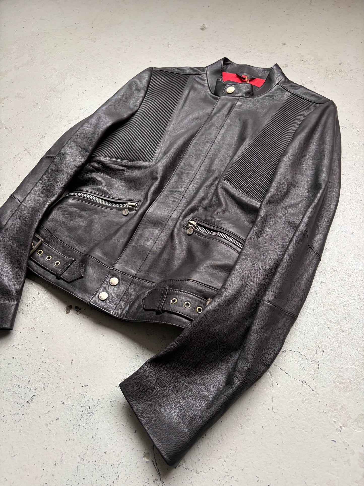 Gucci 09SS Leather Jacket (46)