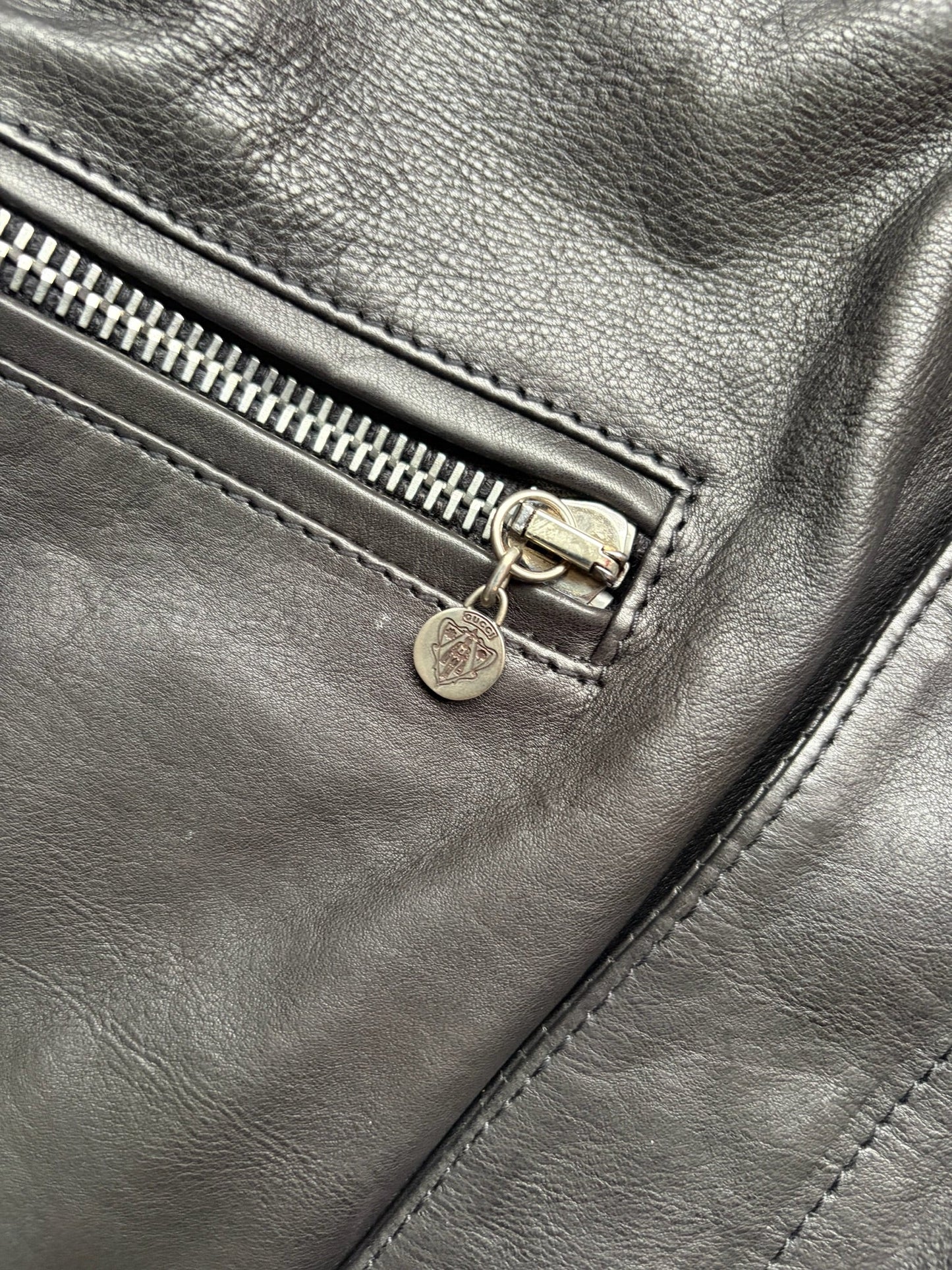 Gucci 09SS Leather Jacket (46)