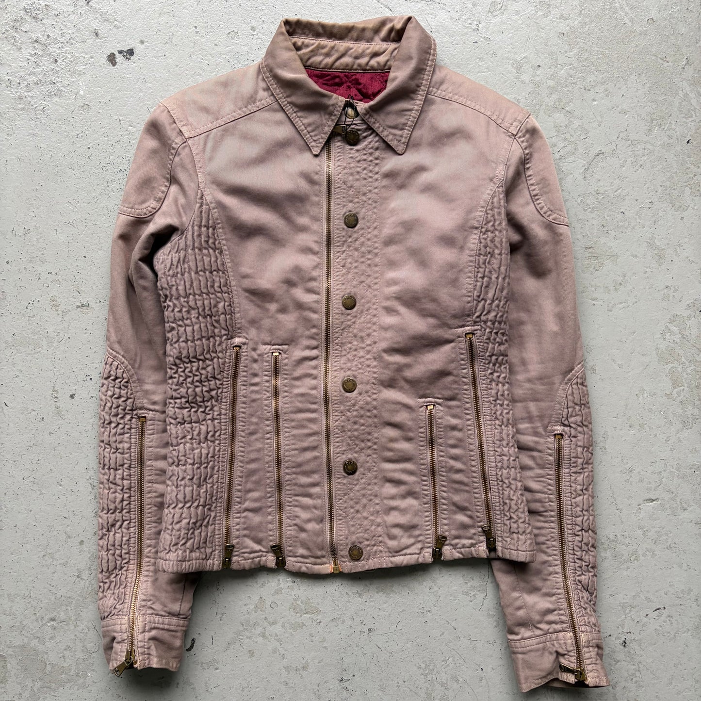 Dolce and Gabbana AW03 Multi Zip Jacket (M)