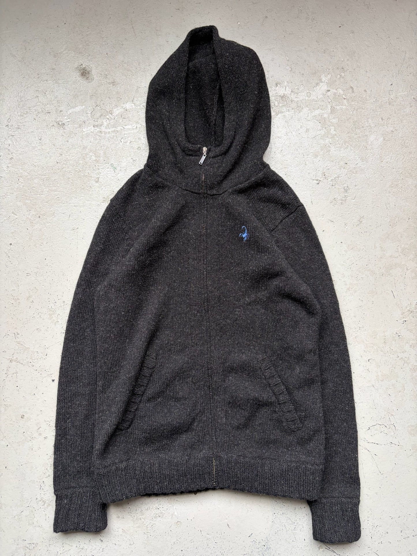 Hysteric Glamour Black Wool Zip Up (M)