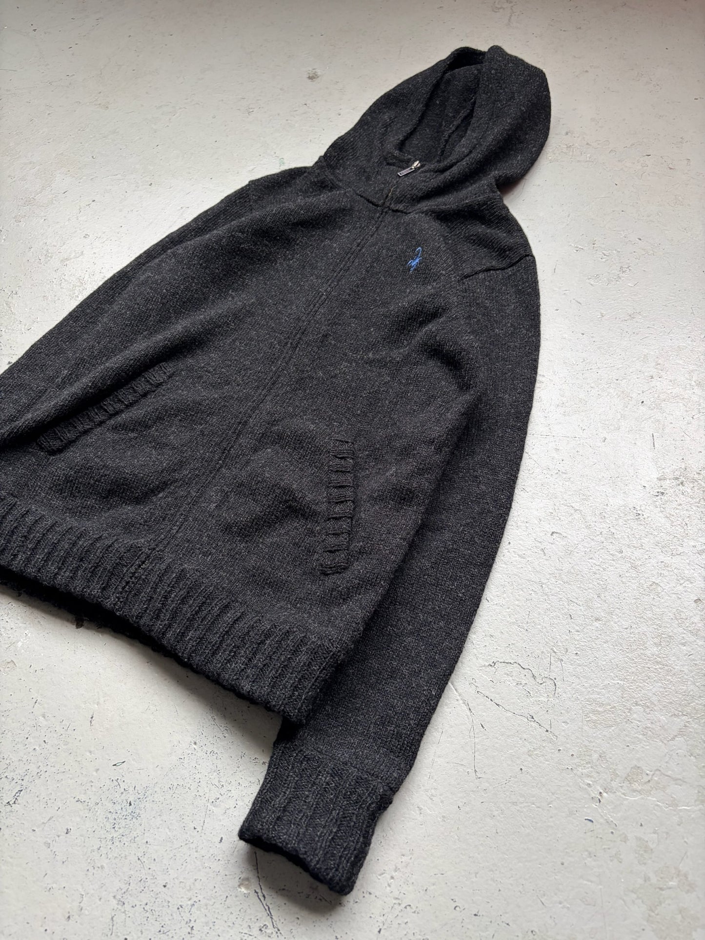 Hysteric Glamour Black Wool Zip Up (M)