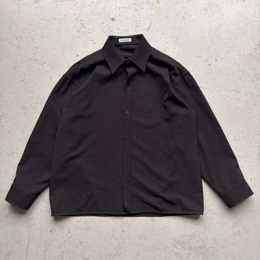 Balencaiga Black Button Up (36)