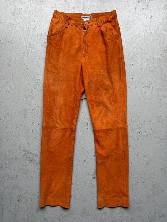 Issey Miyake Orange Suede Bottoms (L)