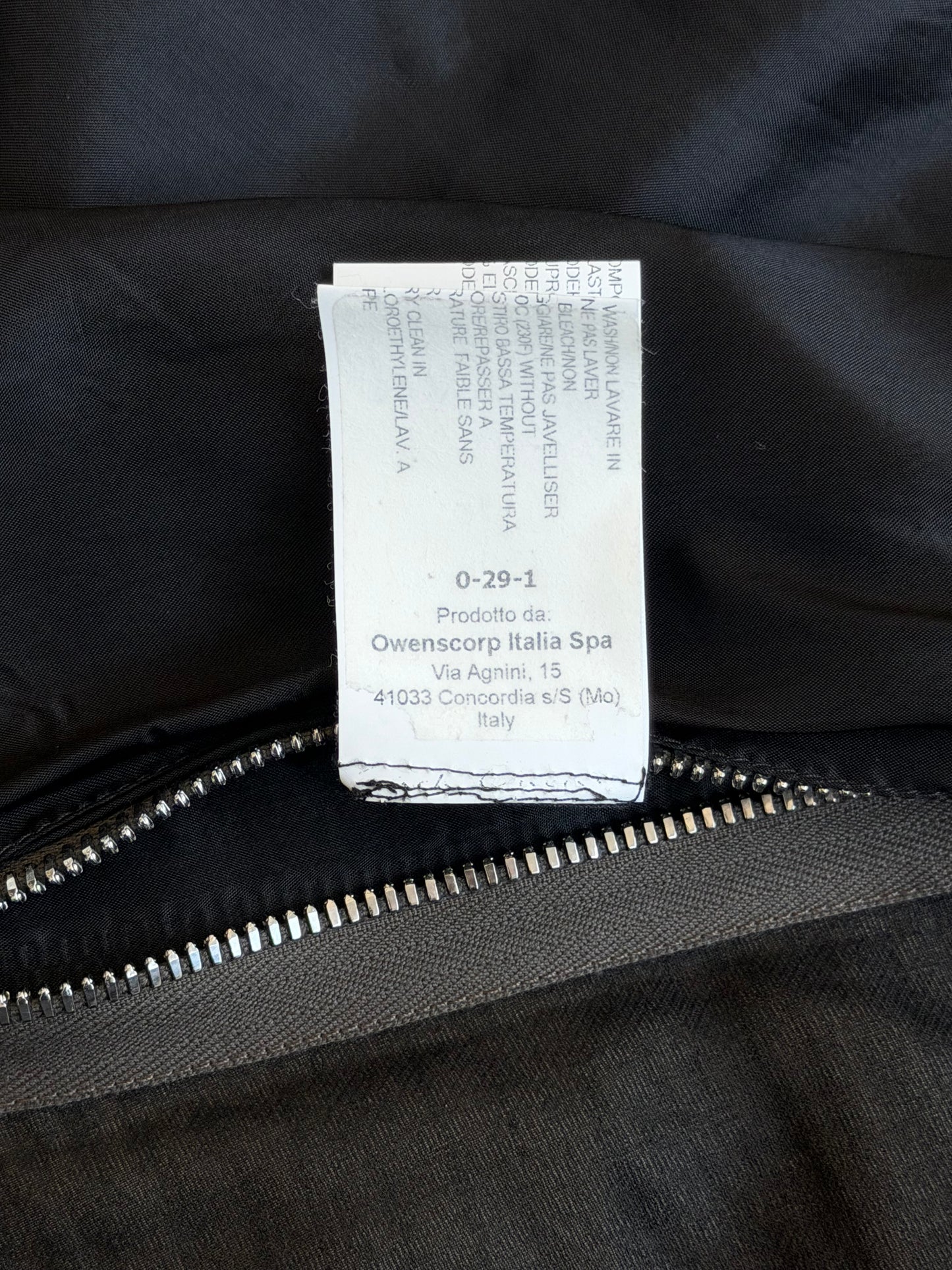 Rick Owens Runway Sample S/S 22 “FOGACHINE” Jumbo Tatlin Wool Coat (48)