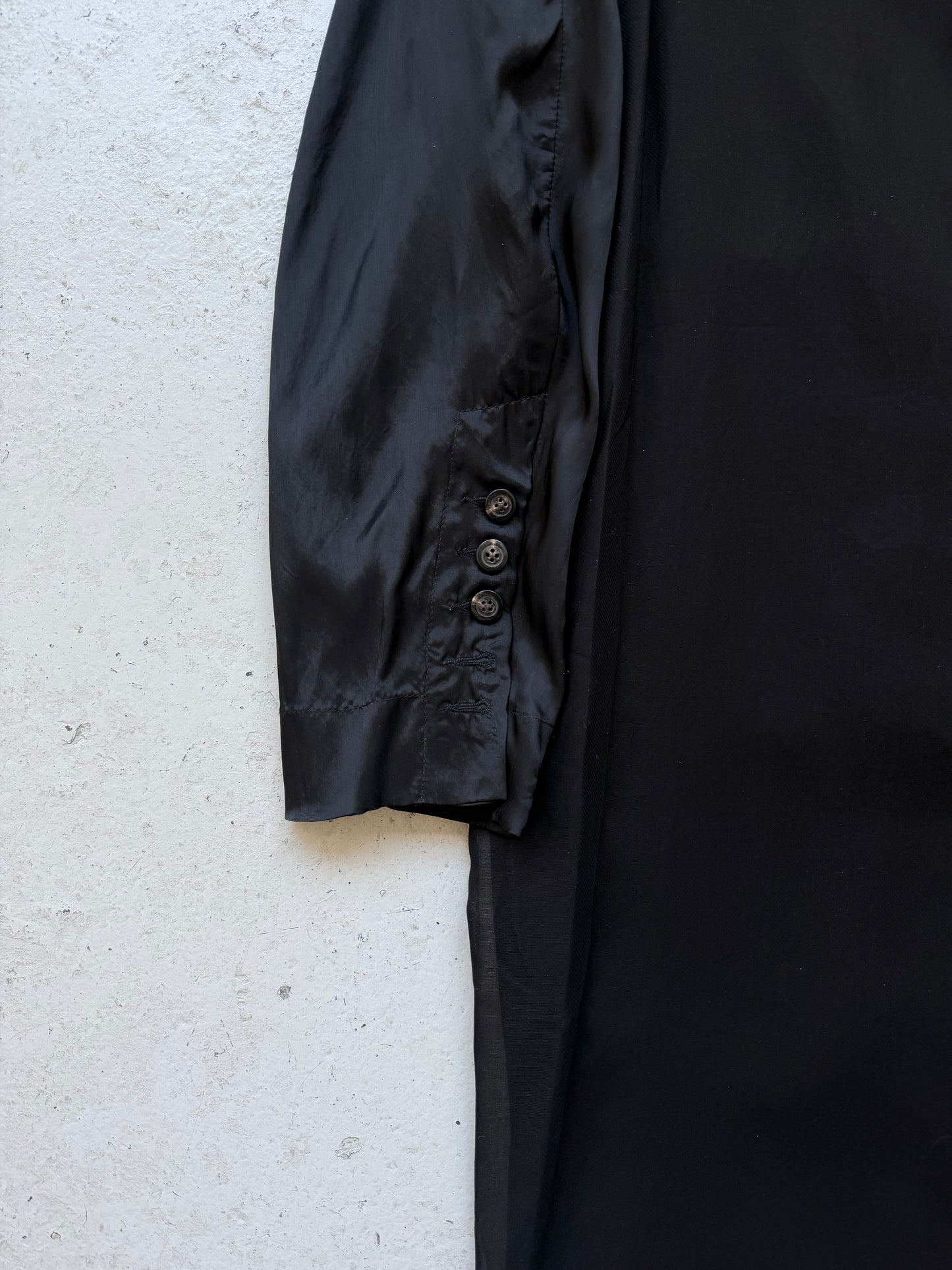 Rick Owens Runway Sample S/S 22 “FOGACHINE” Jumbo Tatlin Wool Coat (48)