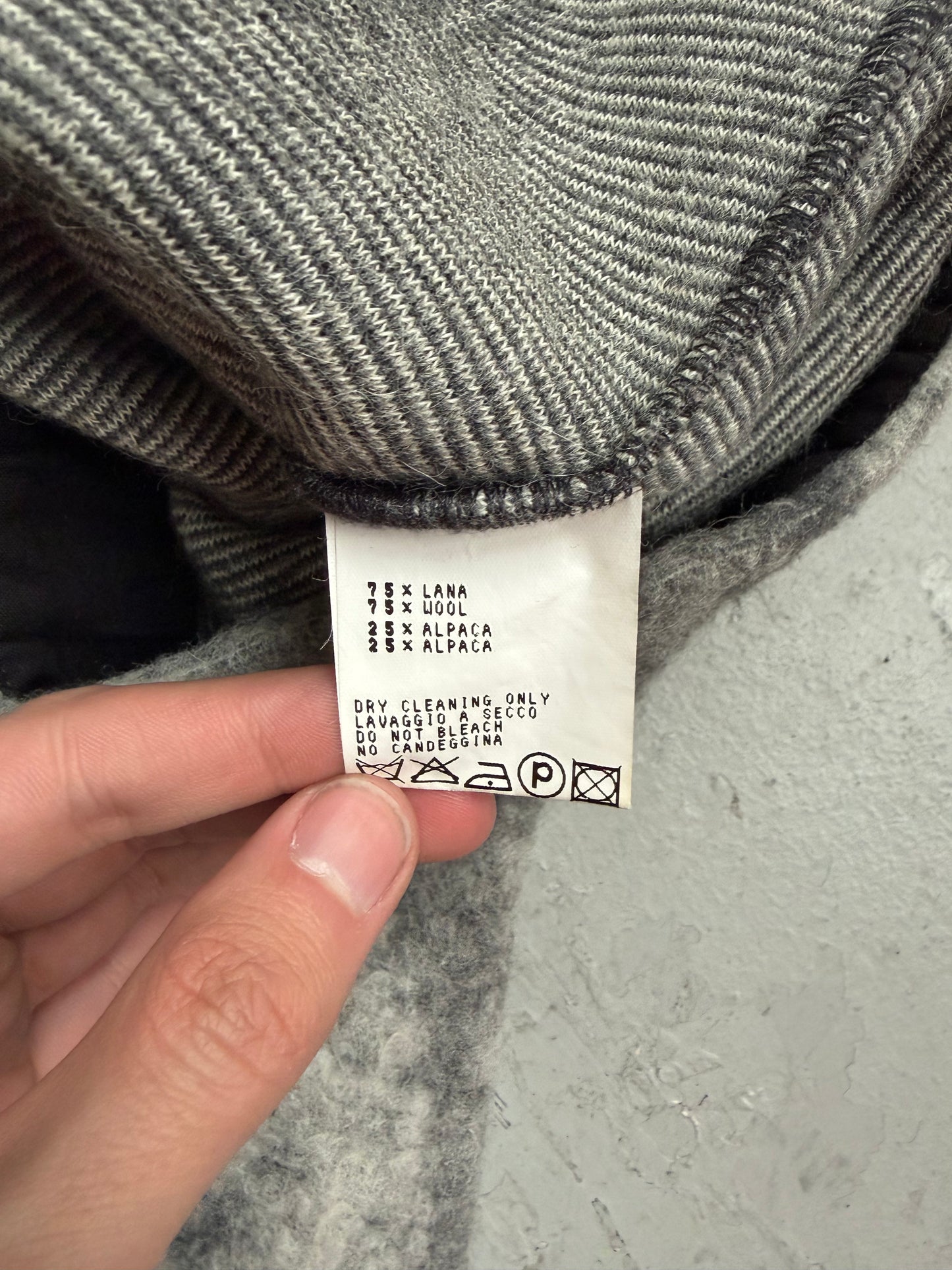 Dirk Bikkenbergs Wool/Alpaca Turtle Neck (L)
