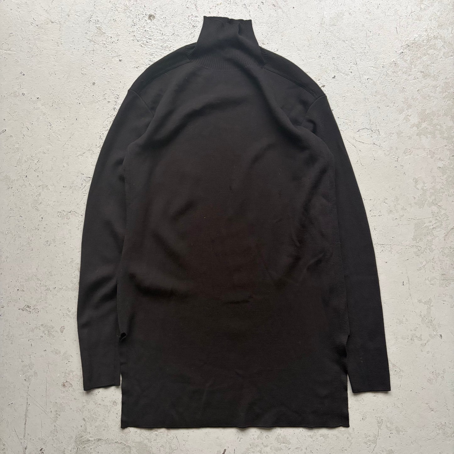 Rick Owens FW14 Moody Black Turtle Neck (M)