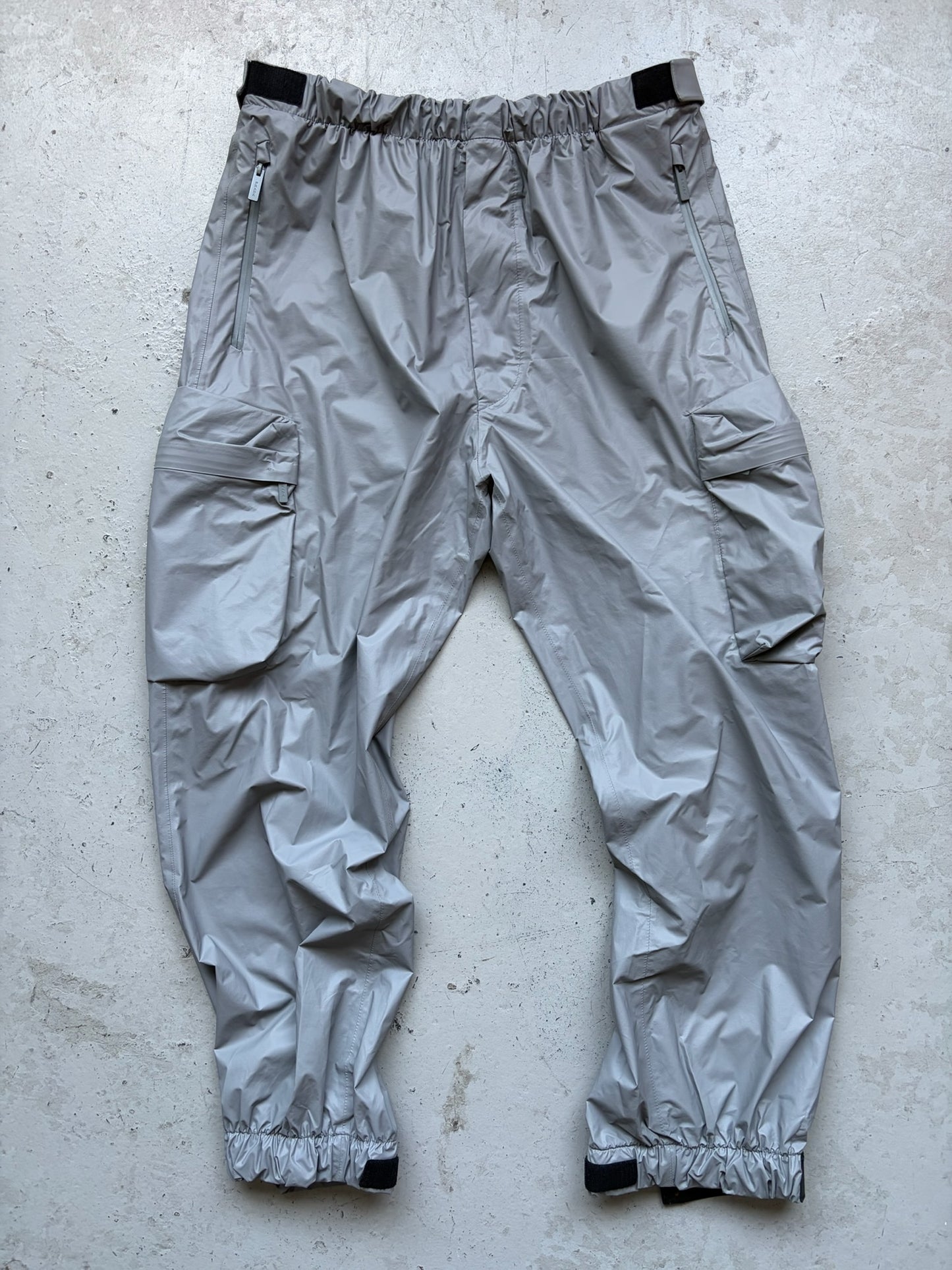 Prada Nylon Grey Cargo Pants (XXL)
