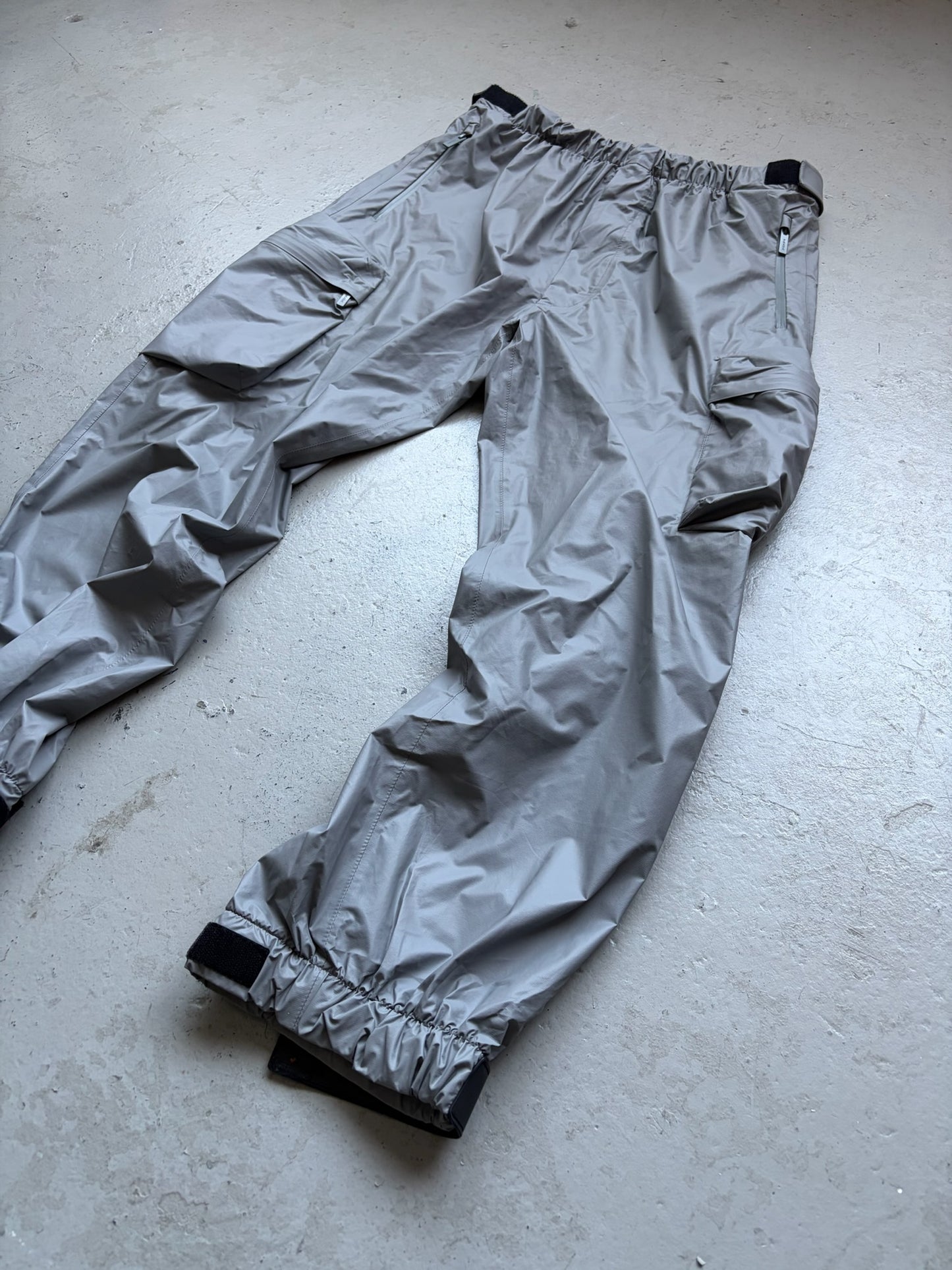 Prada Nylon Grey Cargo Pants (XXL)