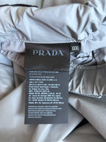 Prada Nylon Grey Cargo Pants (XXL)