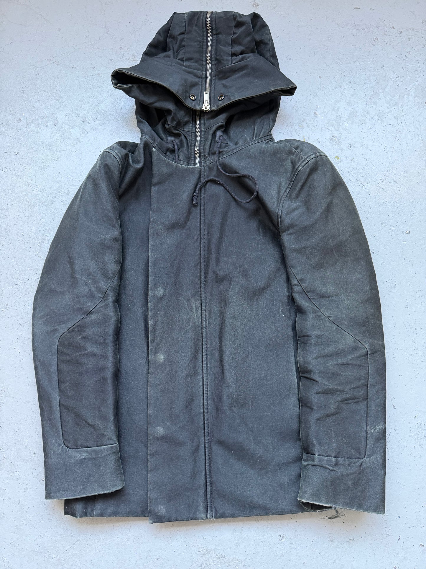 Rick Owens Runway Silk F/W 09 "CRUST" Exploder Jacket (M)