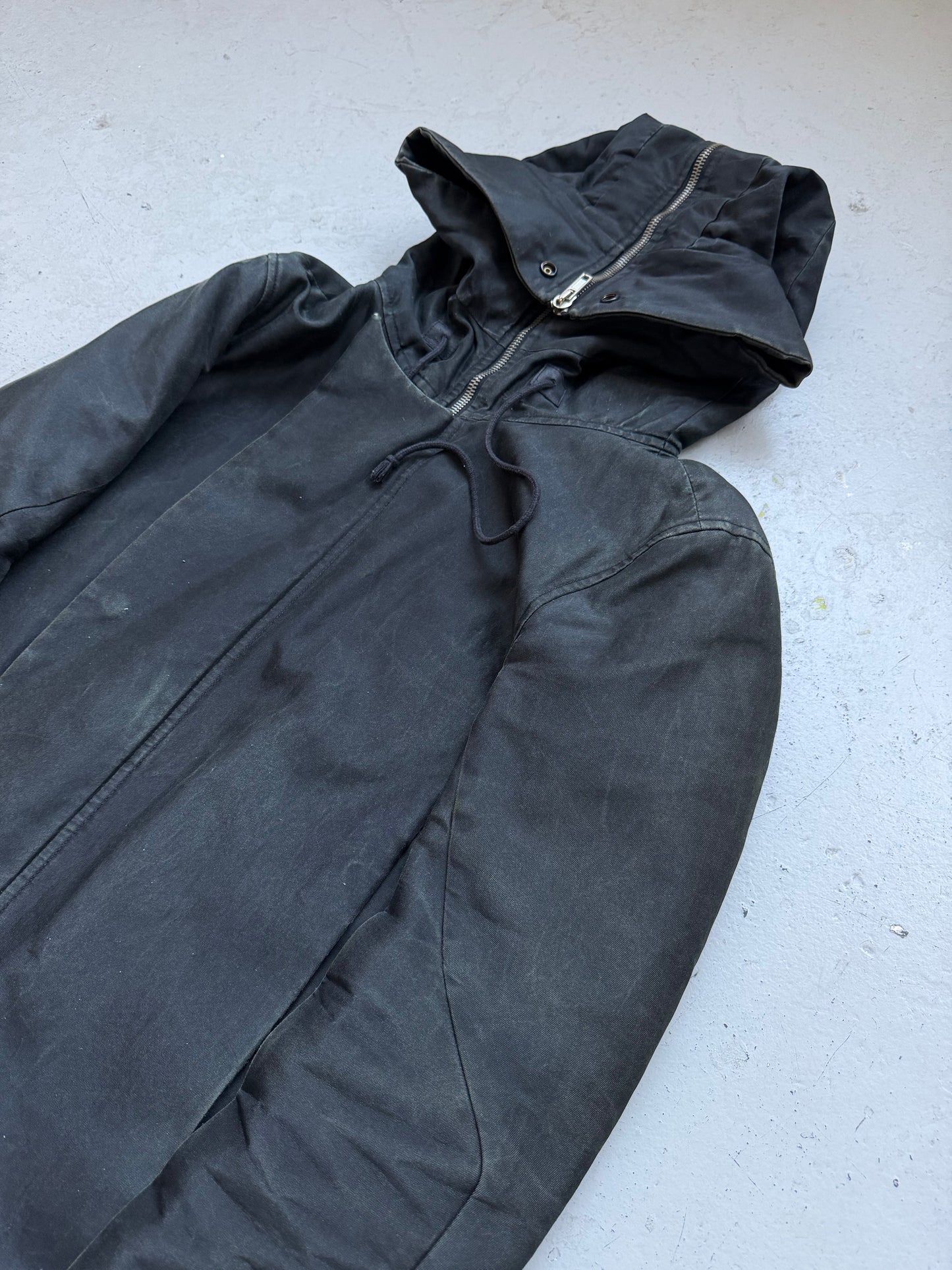 Rick Owens Runway Silk F/W 09 "CRUST" Exploder Jacket (M)