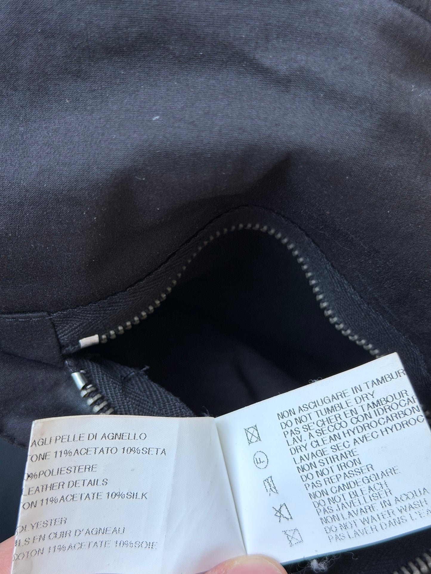 Rick Owens Runway Silk F/W 09 "CRUST" Exploder Jacket (M)