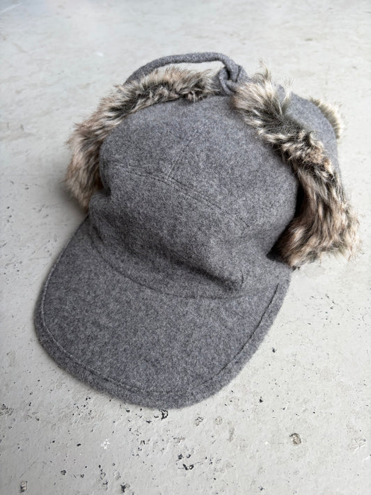 Yohji Yamamoto Y's Detachable Trapper Hat (OS)