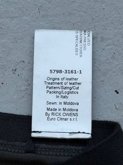 Rick Owens FW15 SPHINX Blistered Lamb Leather Nagakin Leggings (42)