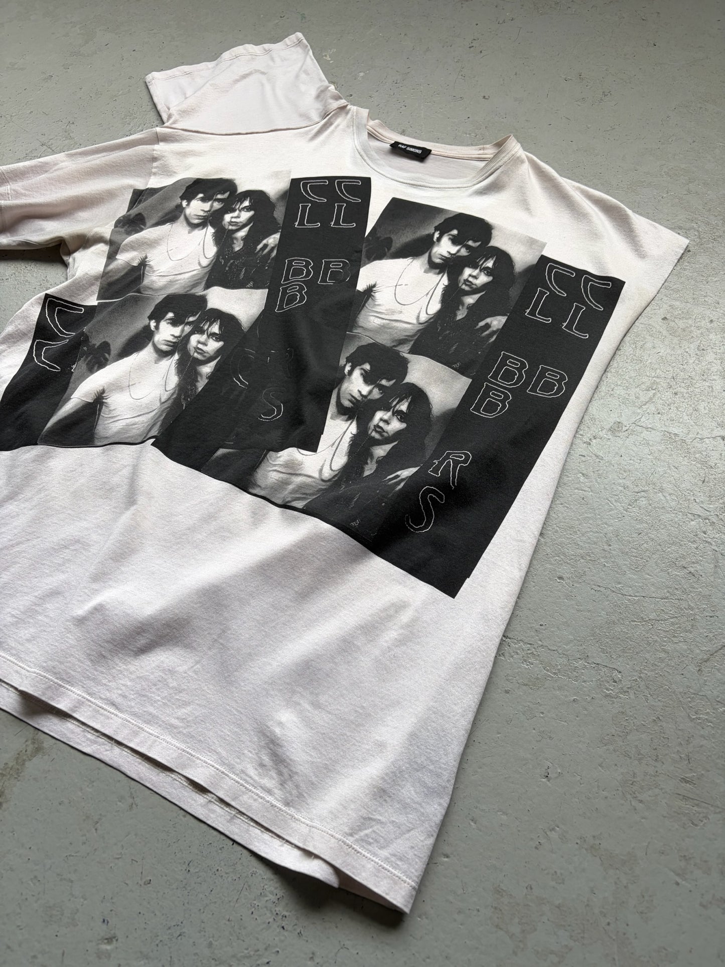 Raf Simons SS19 Assymetric 3 Sleeve "Couples" Short Sleeve (L)