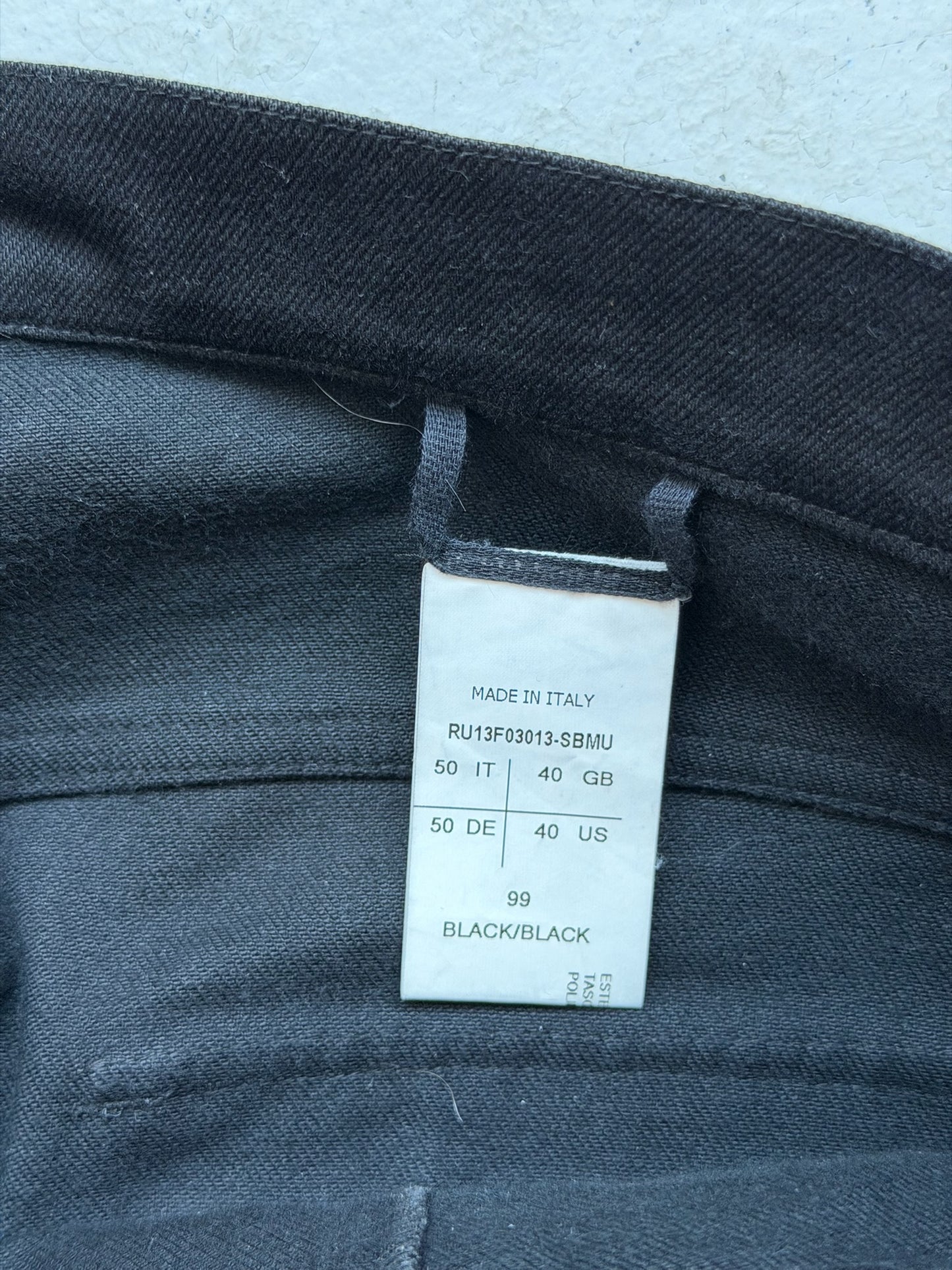 Rick Owens FW 13 PLINTH Memphis Biker Pants (50)