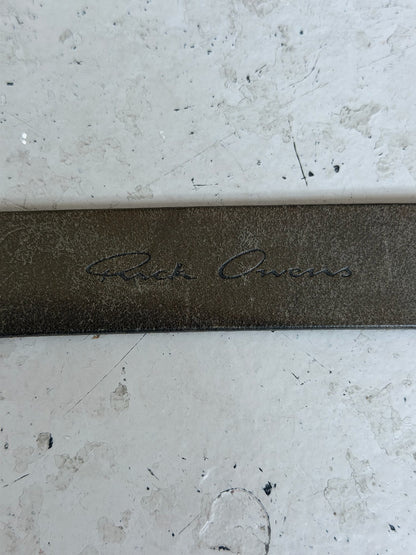 Rick Owens SS12 NASKA Leather Belt (OS)