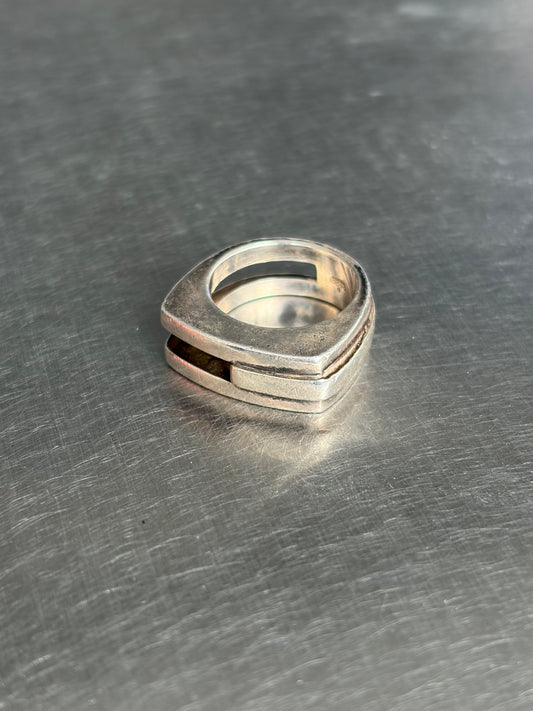 Gucci Modern Silver Ring (OS)