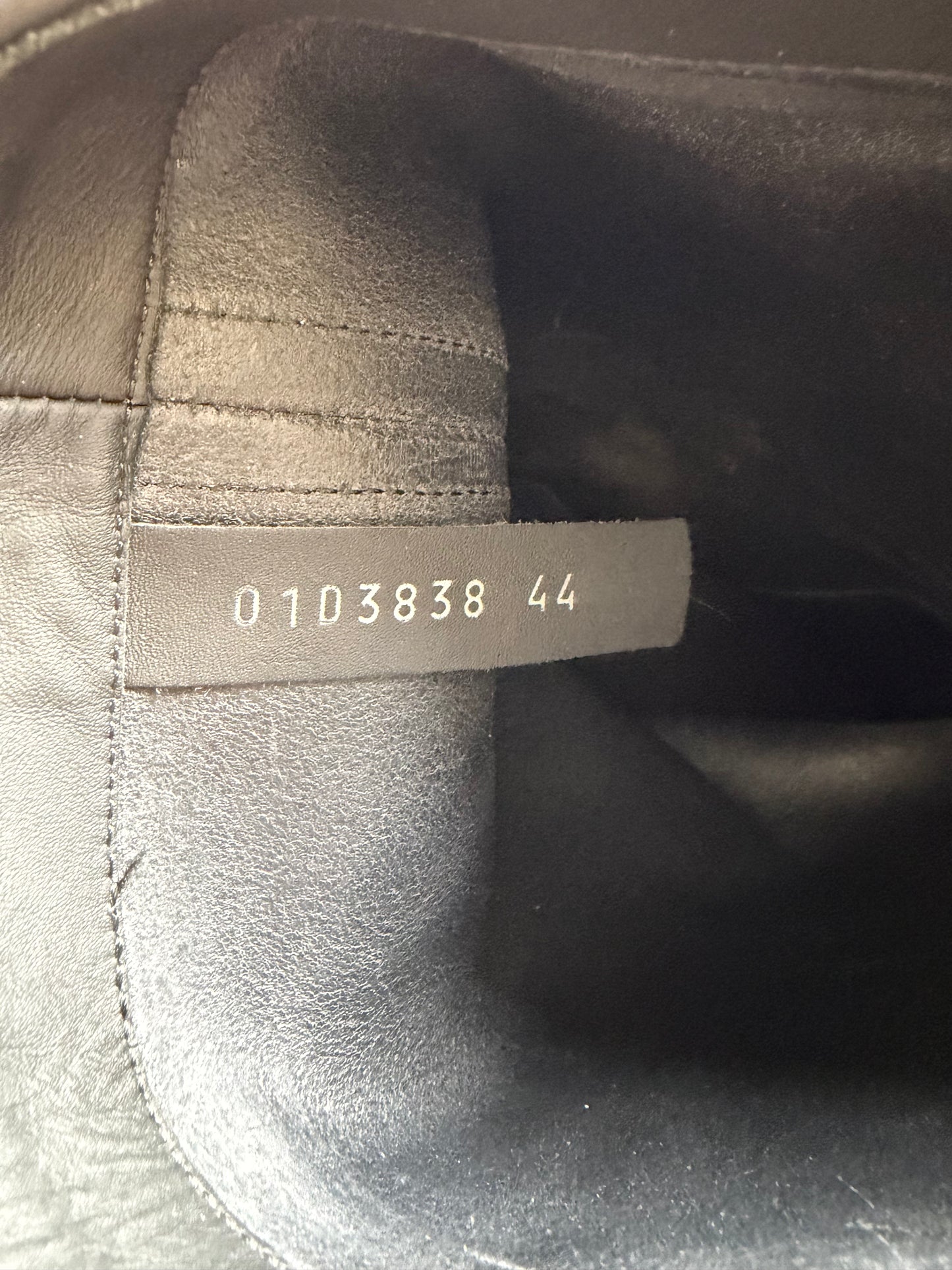 Rick Owens Black Bogan Pull On Boots (44)