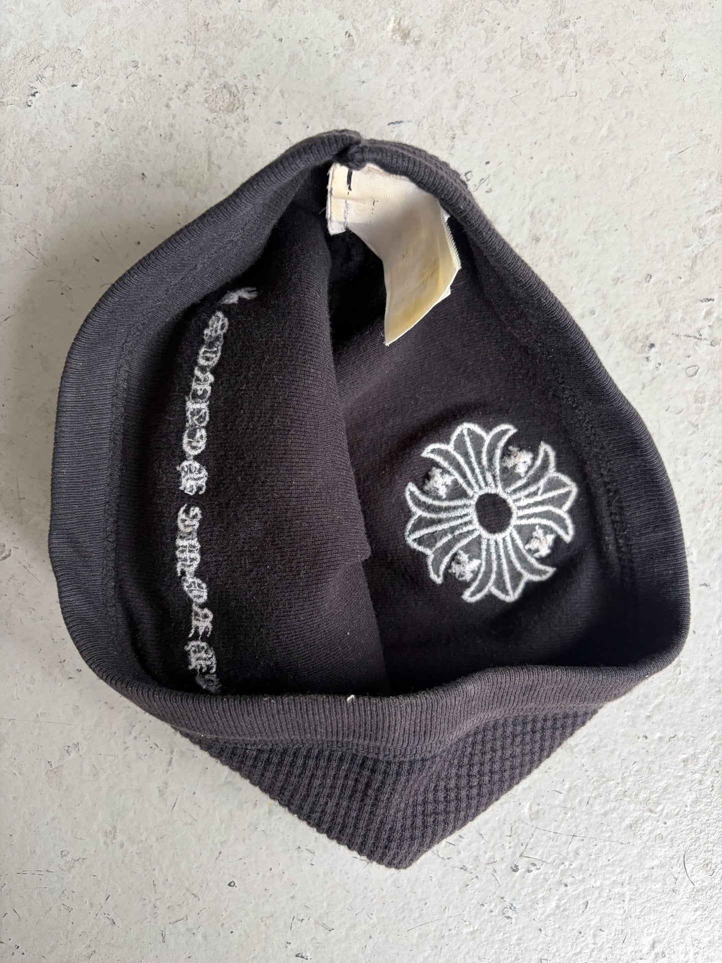 Chrome Hearts Cross Waffle Beanie (OS)