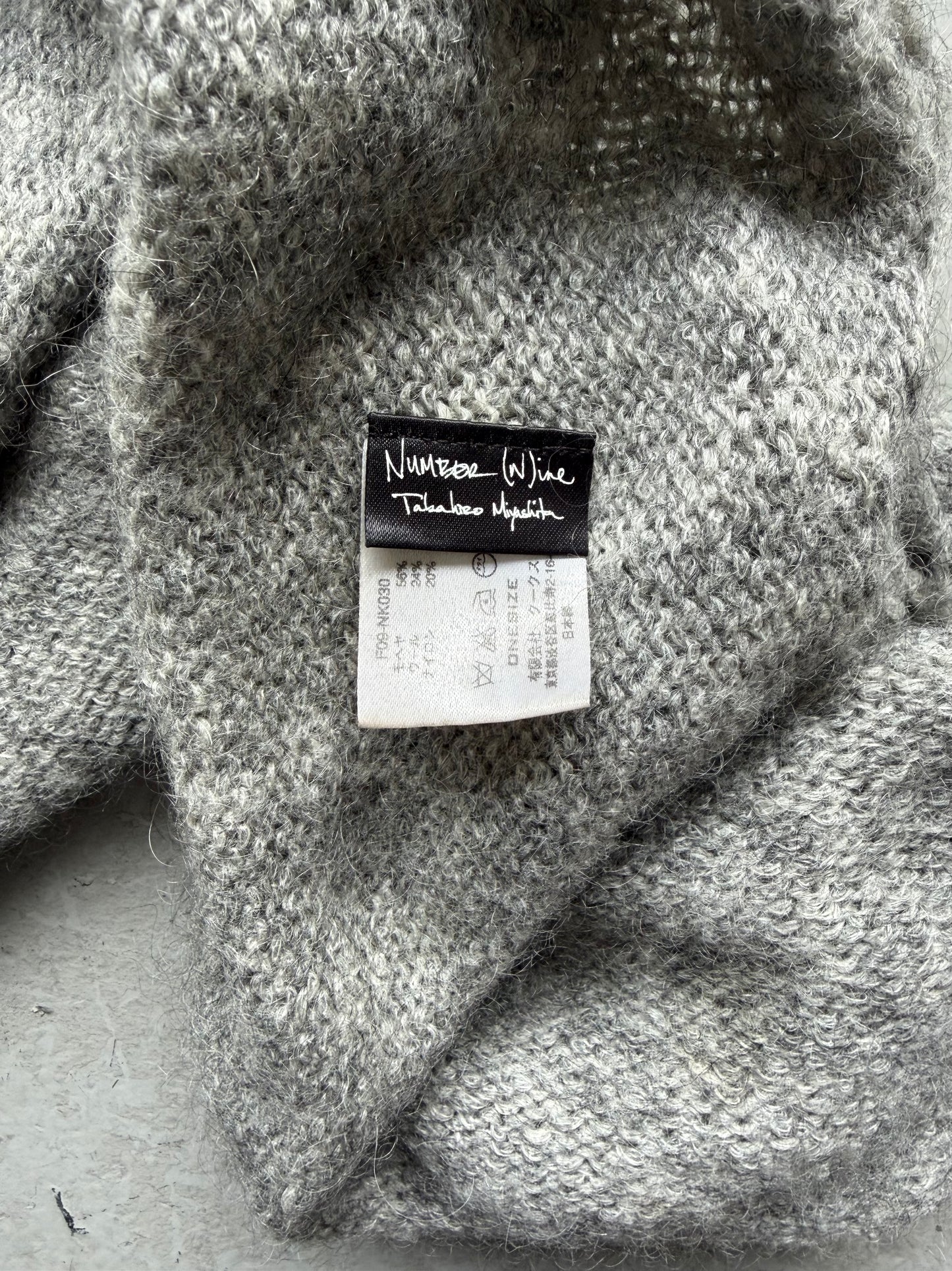 Number (N)ine AW09 Scarf (OS)