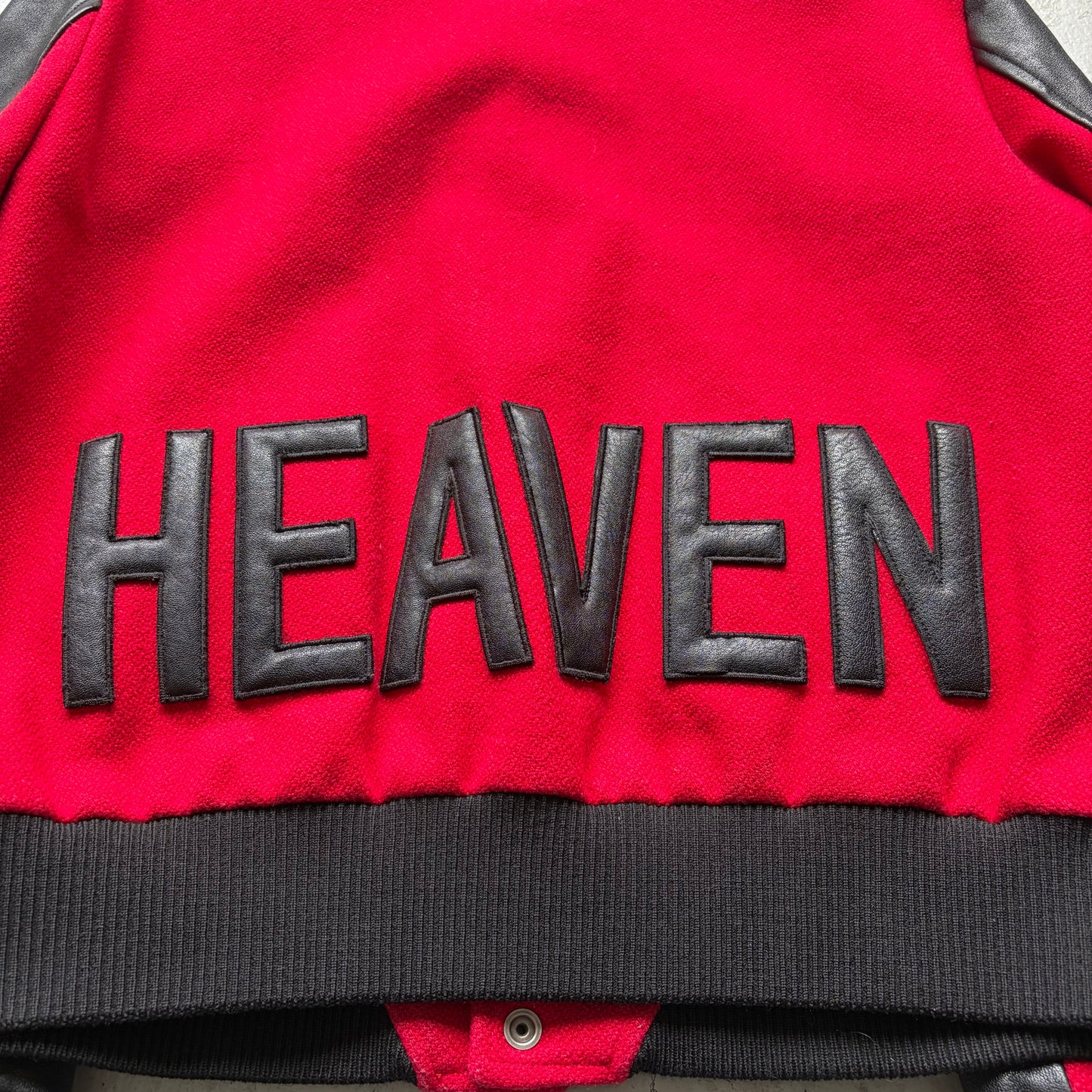 Saint Laurent Paris 2017 Red & Black Heaven Jacket (50)