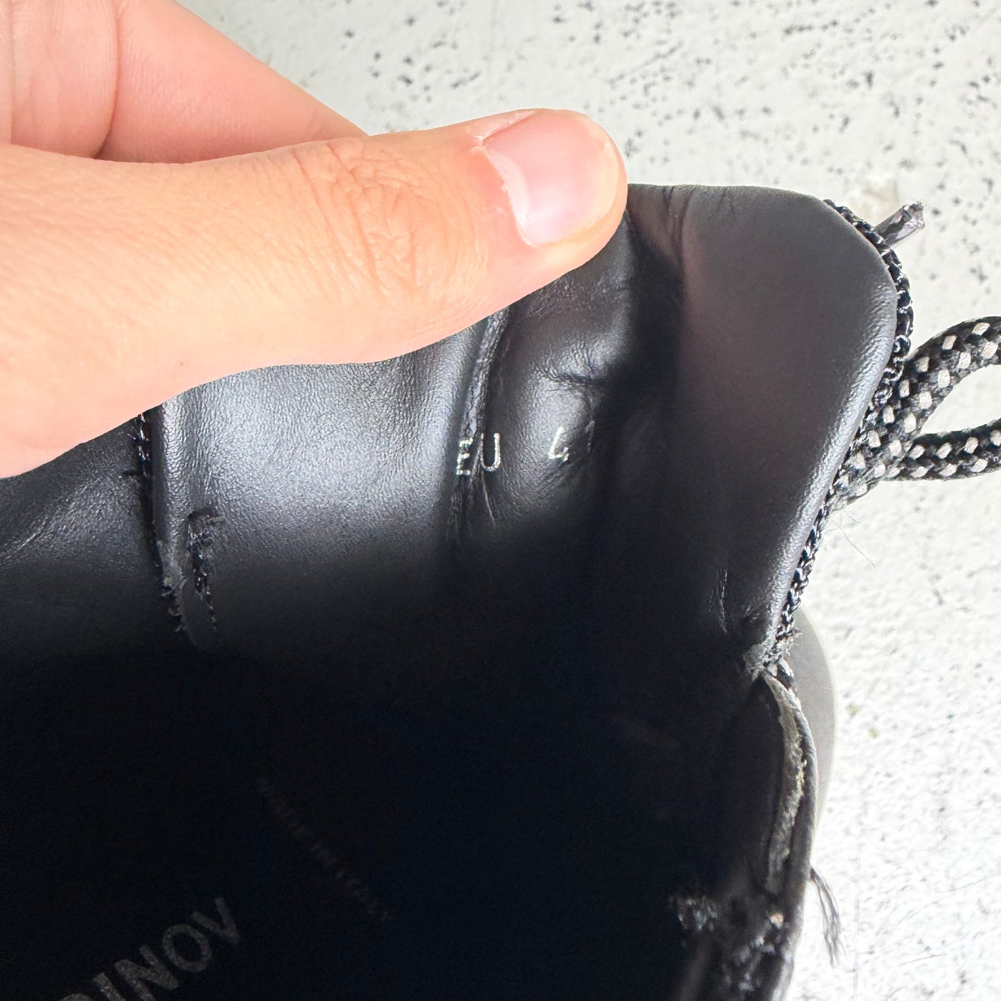 Kiko Kostadinov Knox Lace Up Shoes (41)