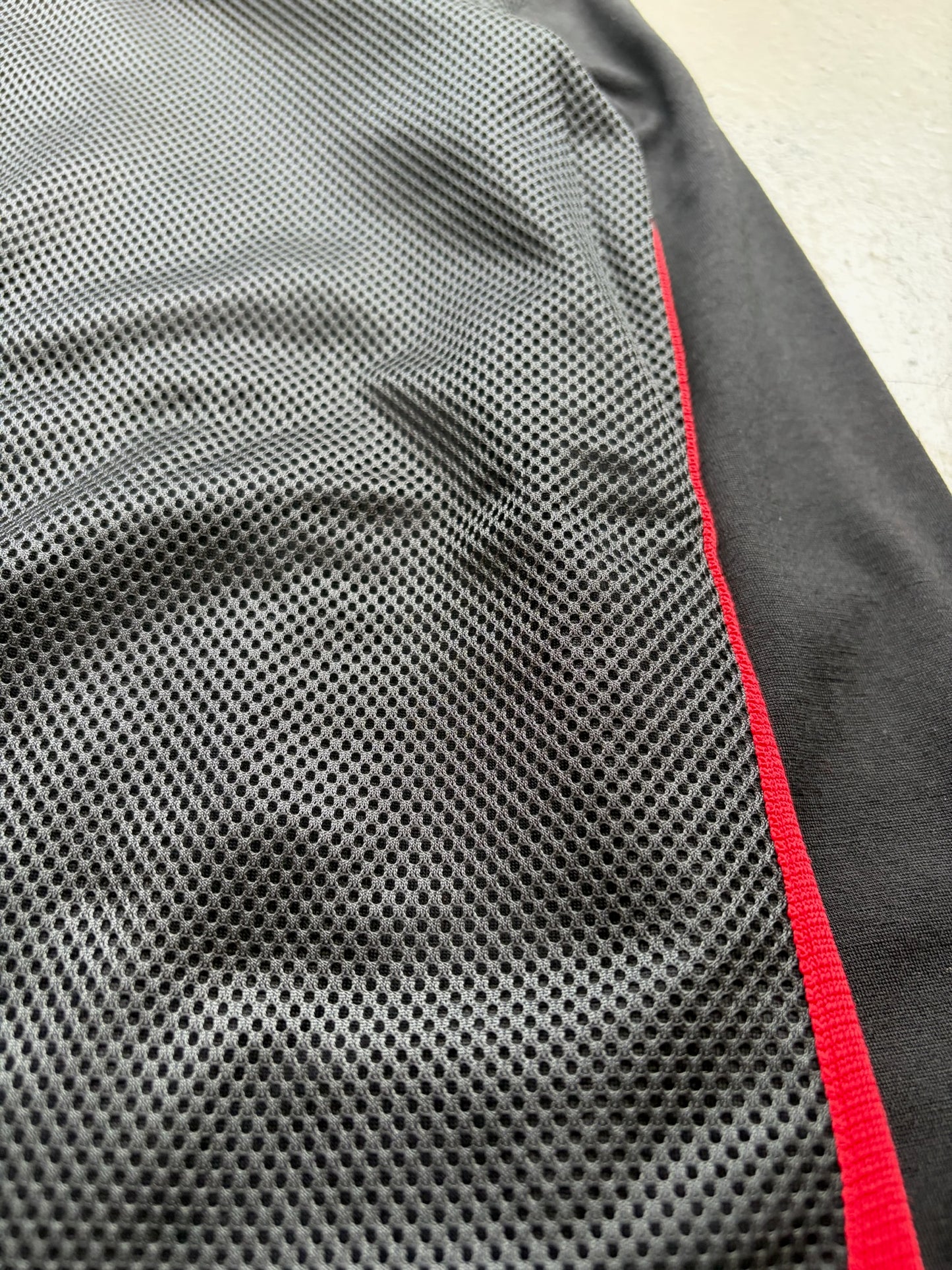 Comme Des Garcons Black & Red Mesh Long Sleeve (XS)