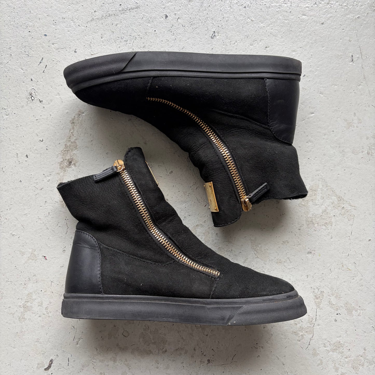 Giuseppe Zanotti Fur Lined Sneakers (41)
