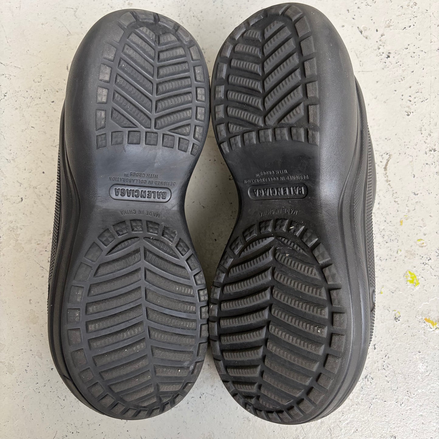 Balenciaga Black Croc Mules (45)