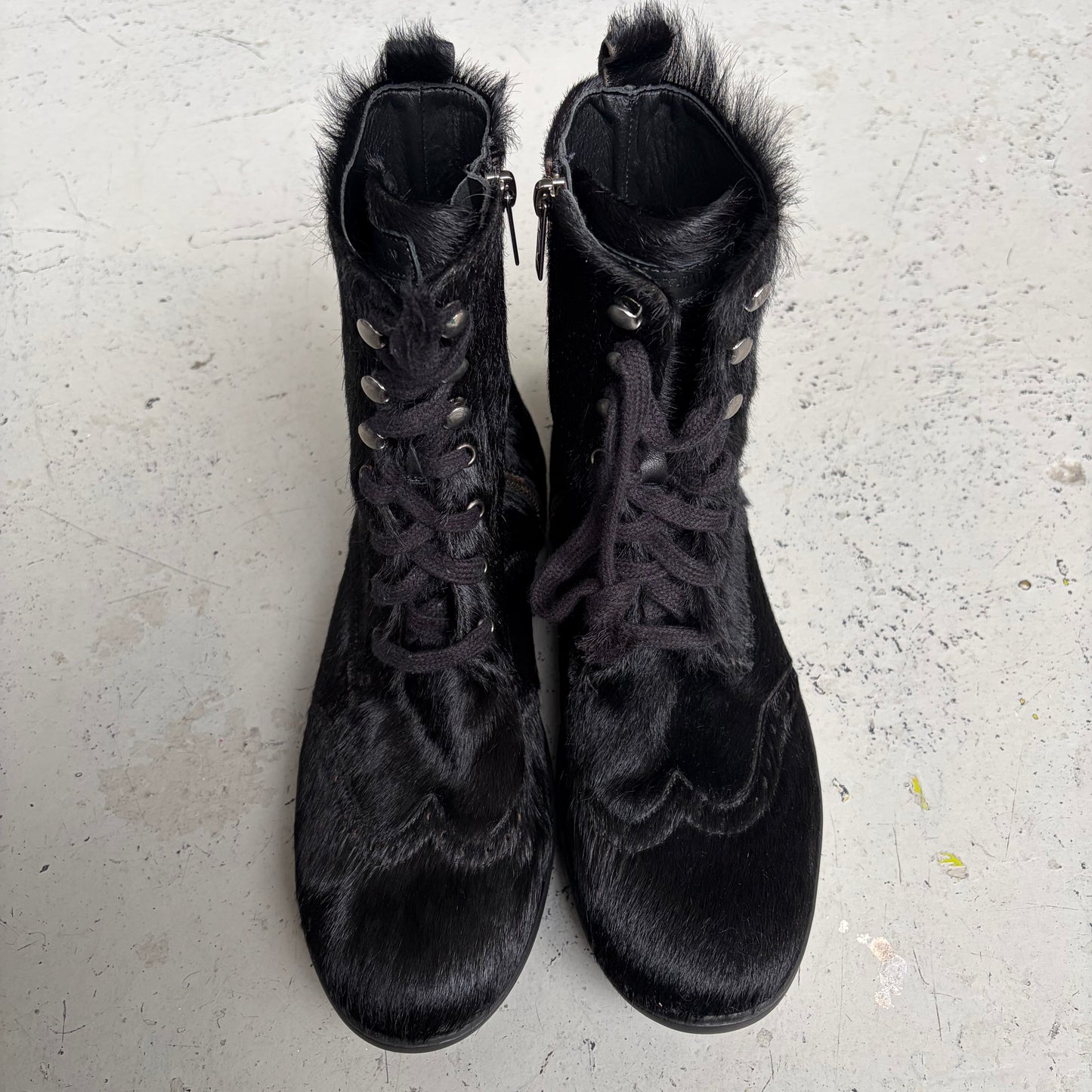 Emporio Armani Pony Hair Boots (7)