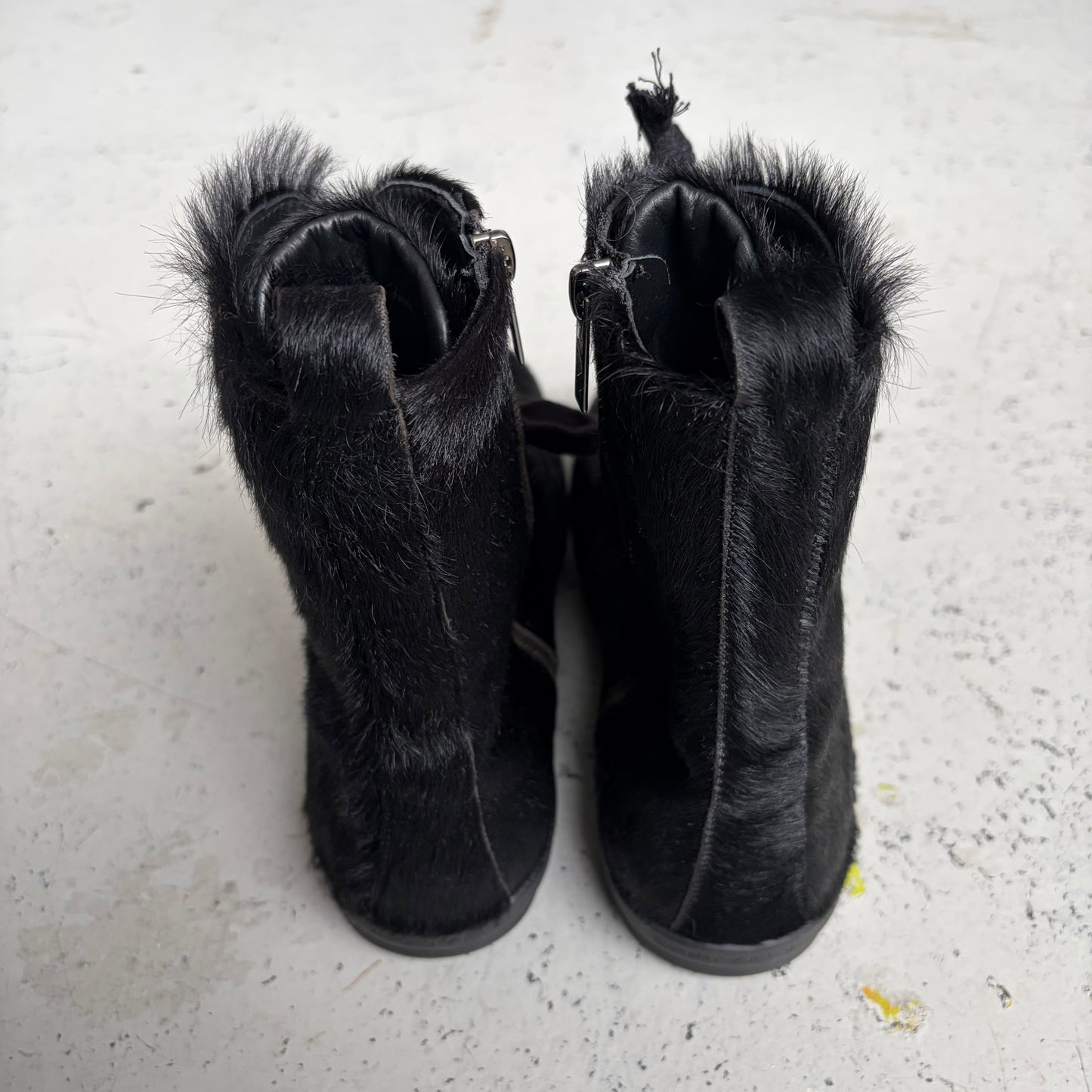 Emporio Armani Pony Hair Boots (7)
