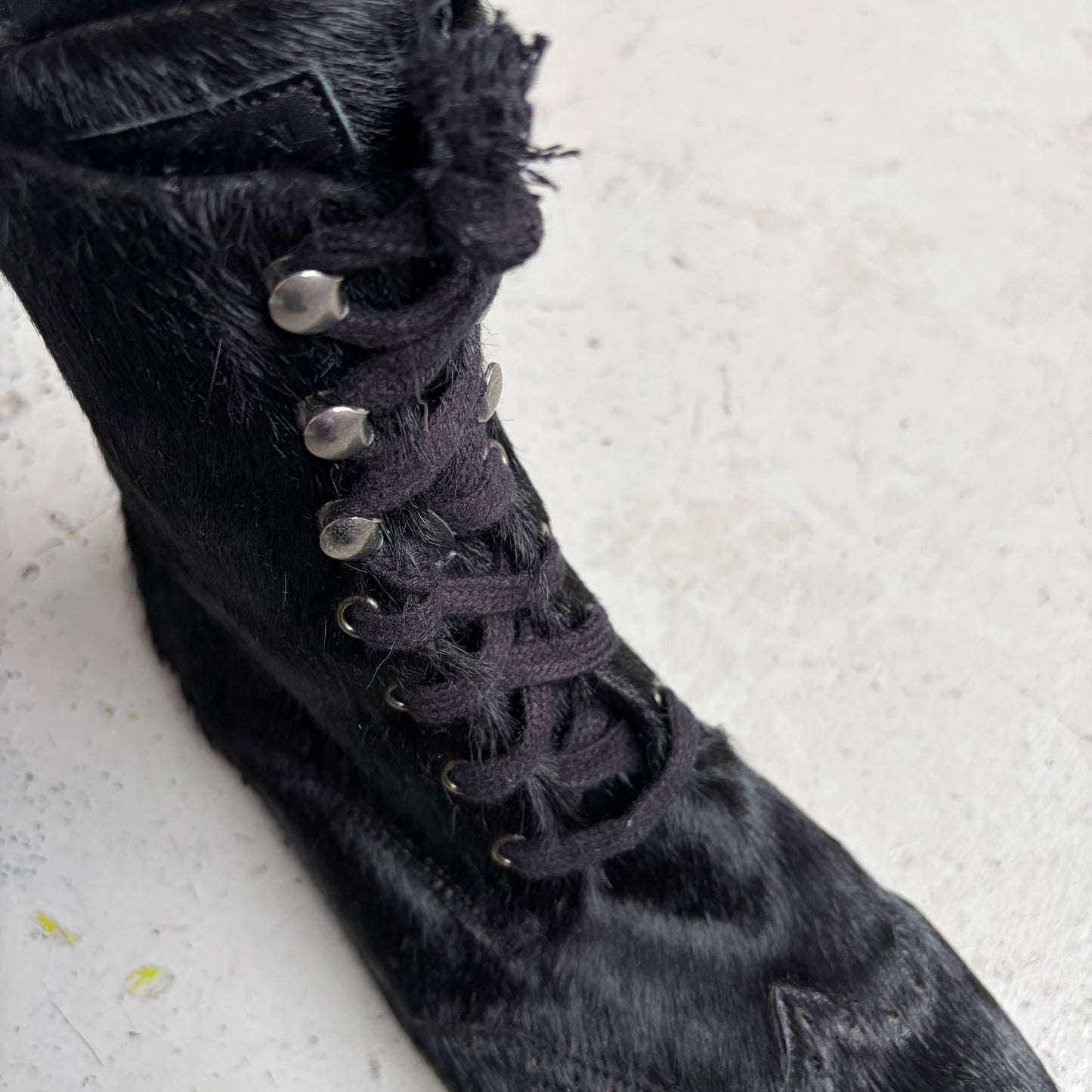 Emporio Armani Pony Hair Boots (7)