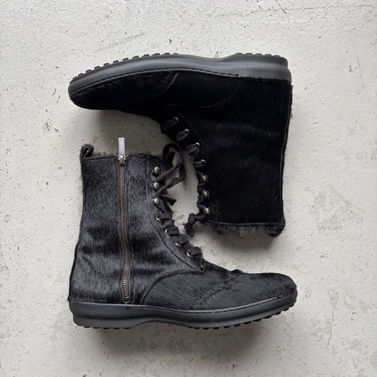 Emporio Armani Pony Hair Boots (7)