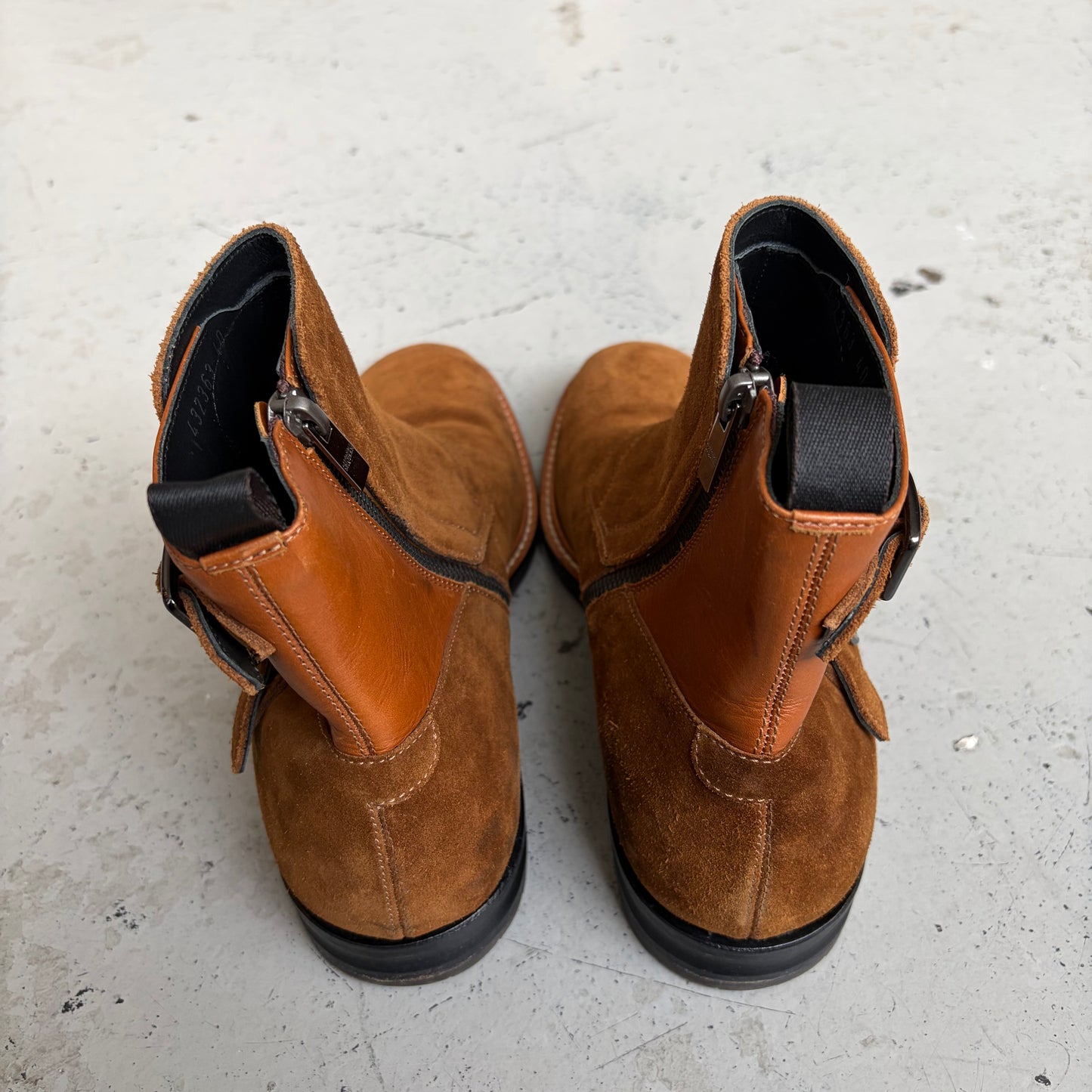 Alexander McQueen Triple Strap Boots (40)