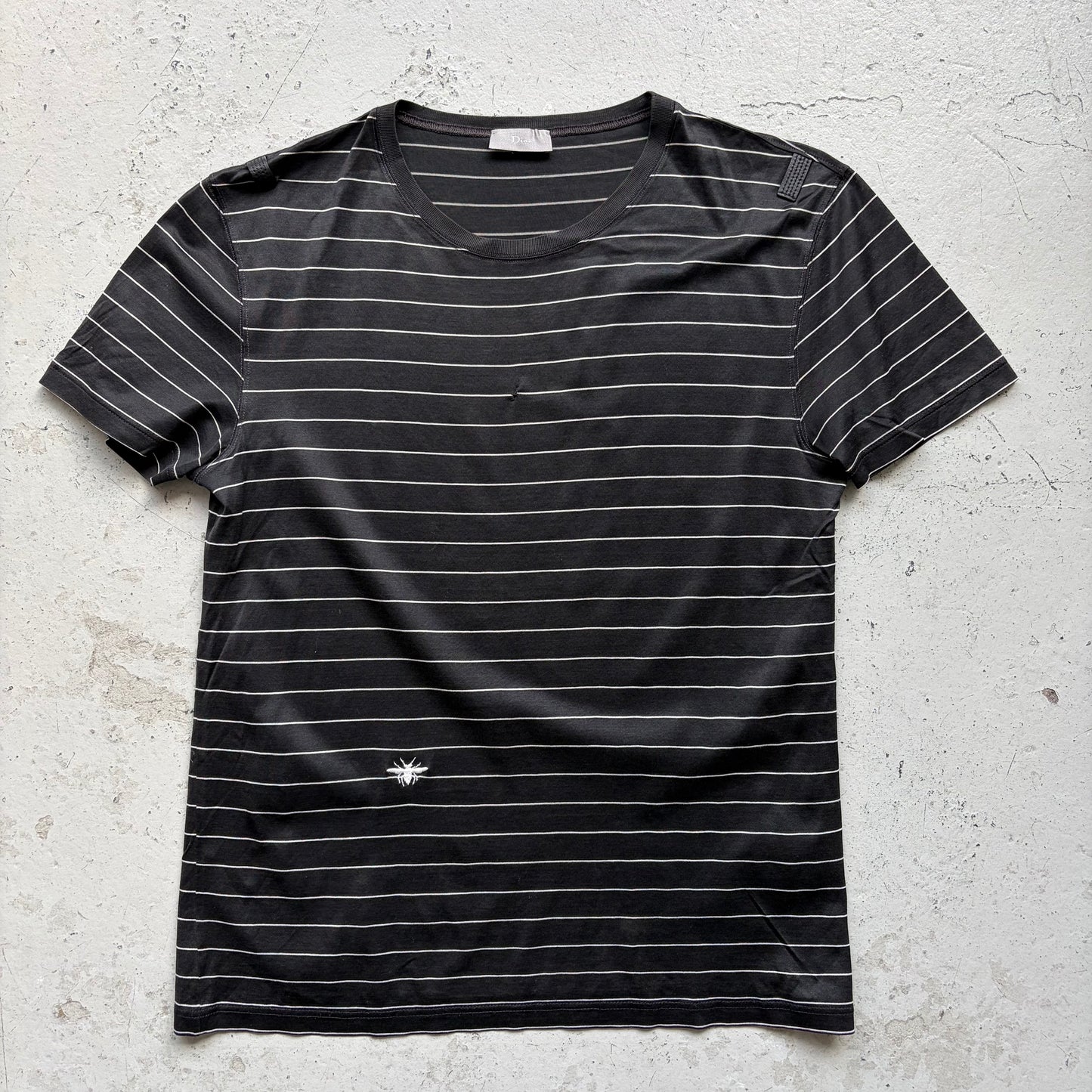 Dior Homme AW04 VOTC Striped Bee Short Sleeve (S)