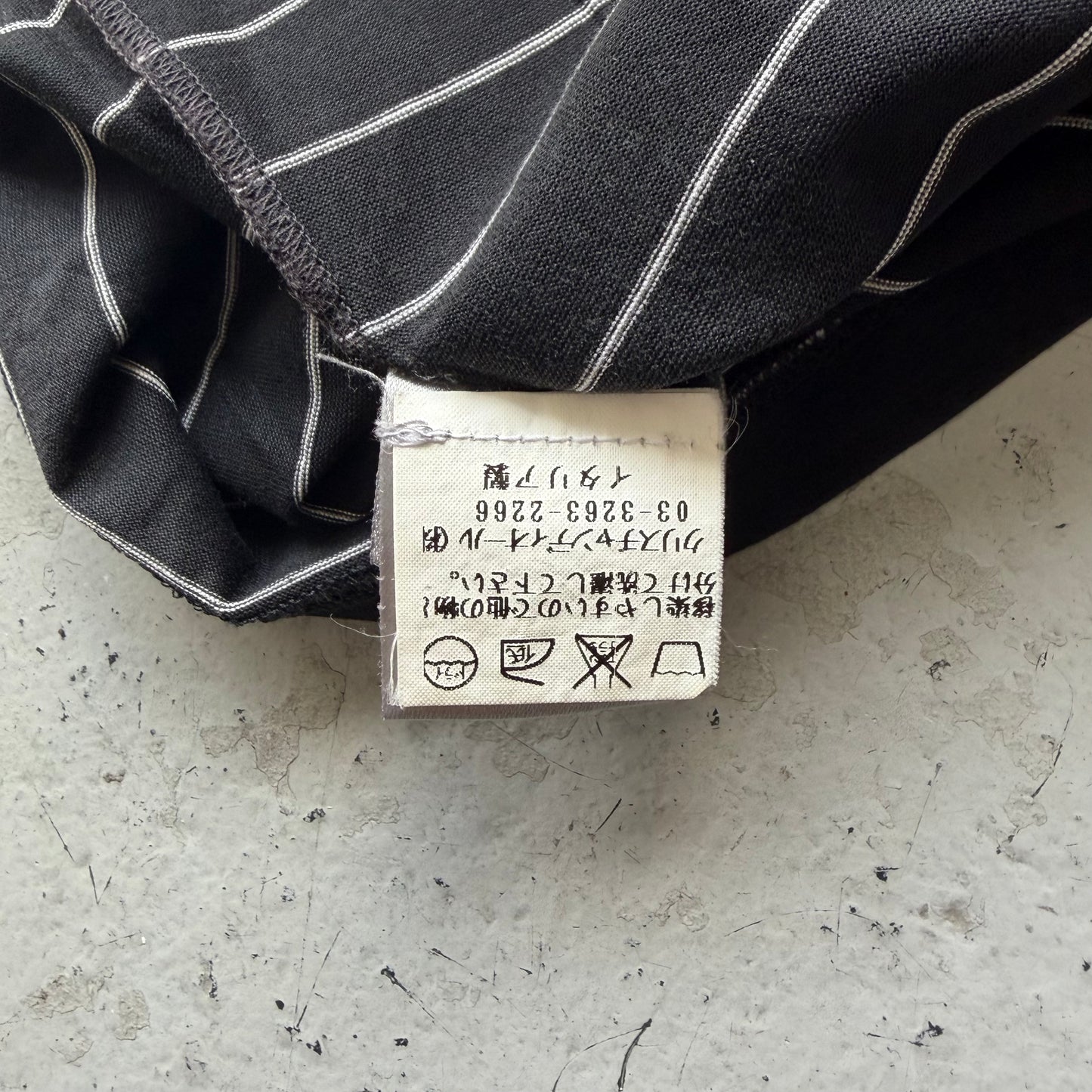 Dior Homme AW04 VOTC Striped Bee Short Sleeve (S)