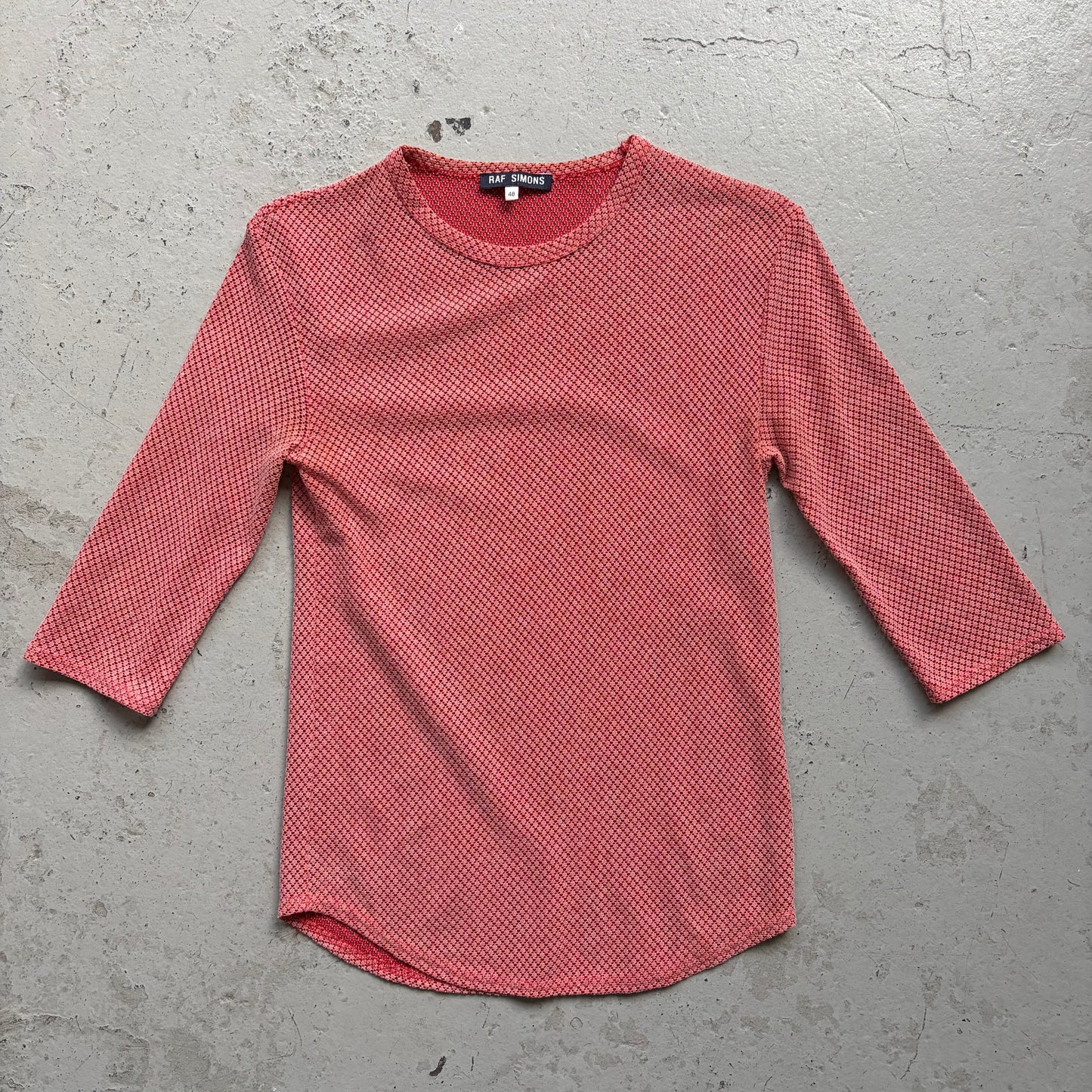 Raf Simons 90's Salmon Sheer Long Sleeve (48)