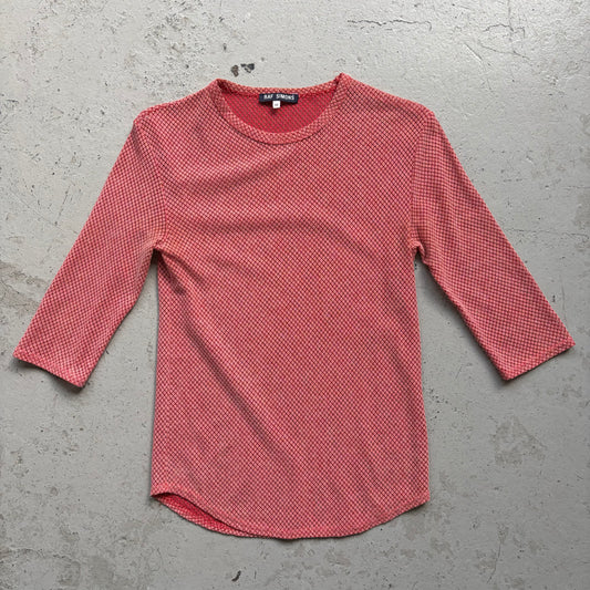 Raf Simons 90's Salmon Sheer Long Sleeve (48)