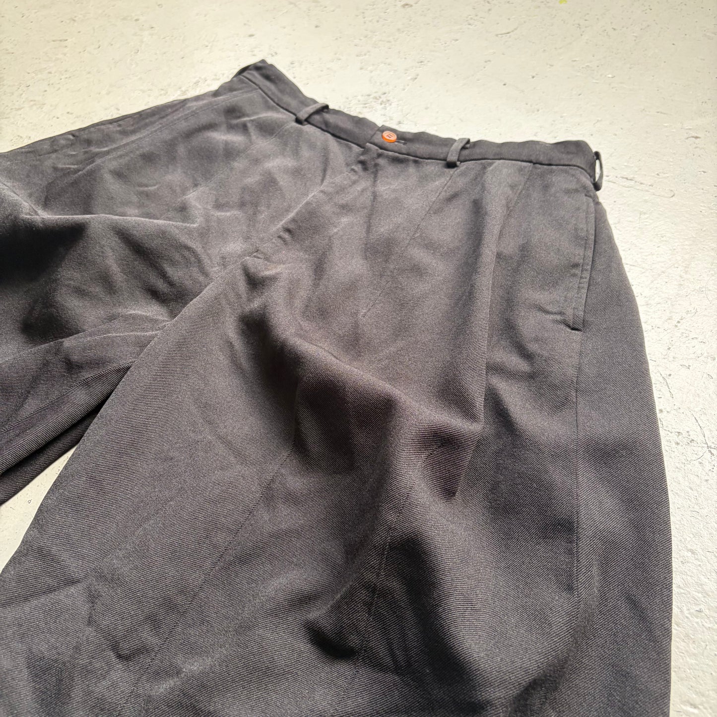 Comme Des Garcons Black Pleated Shorts (L)